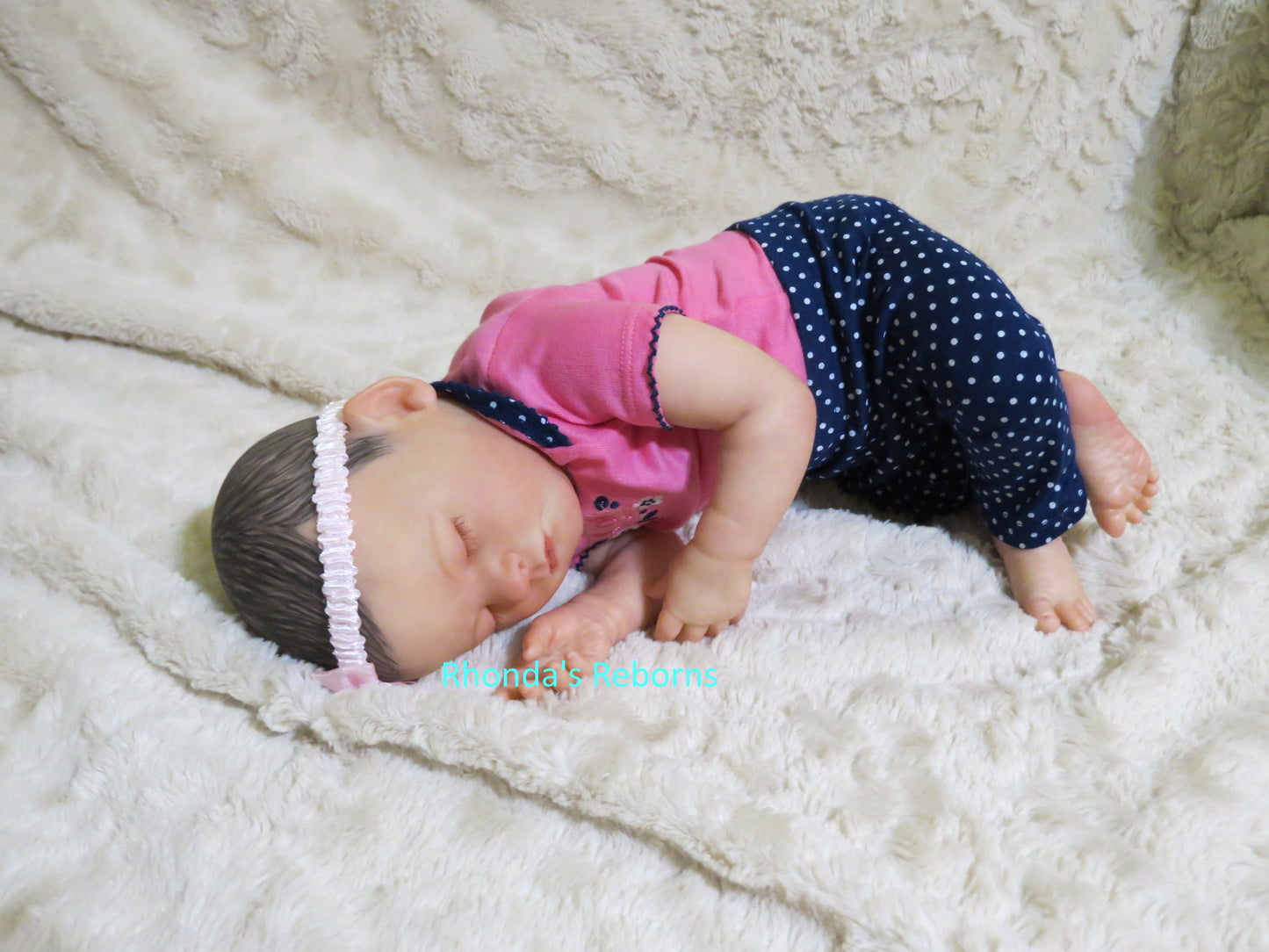 Elizabeth Sleeping - Custom Reborn Baby