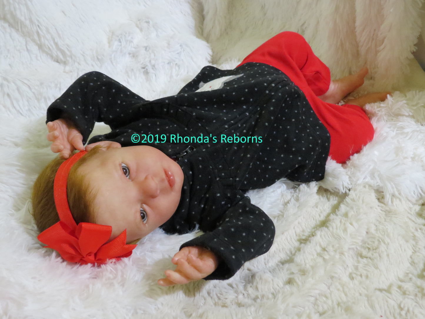 Elizabeth Awake - Custom Reborn Baby