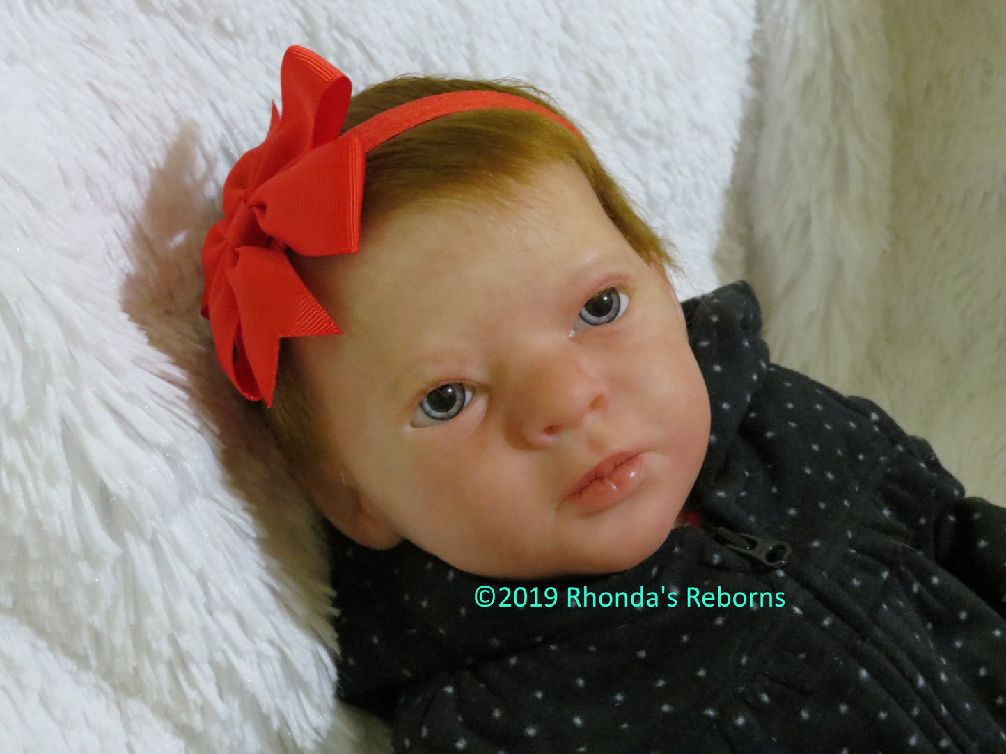 Elizabeth Awake - Custom Reborn Baby