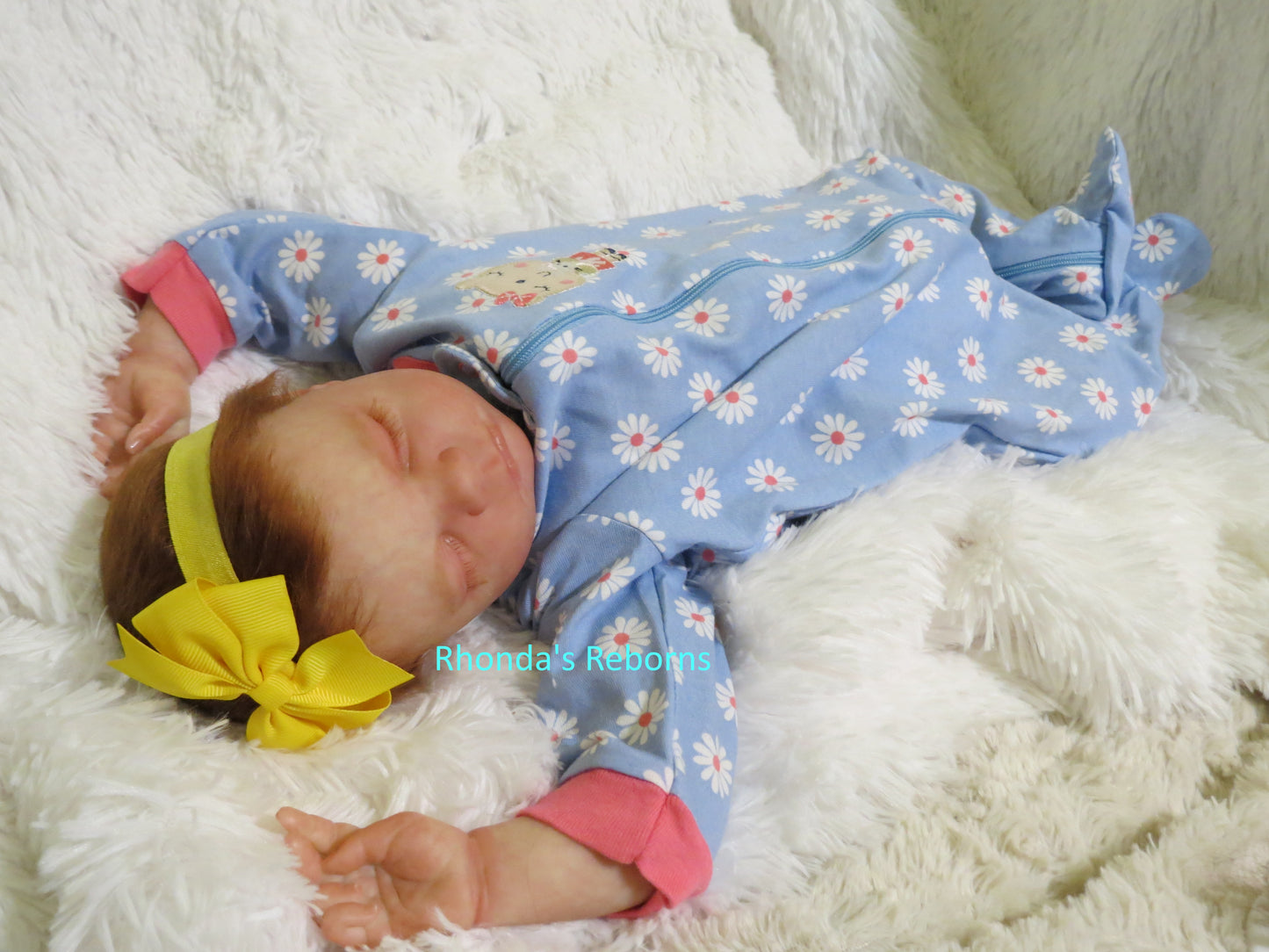 Emma Sleeping - Custom Reborn Baby