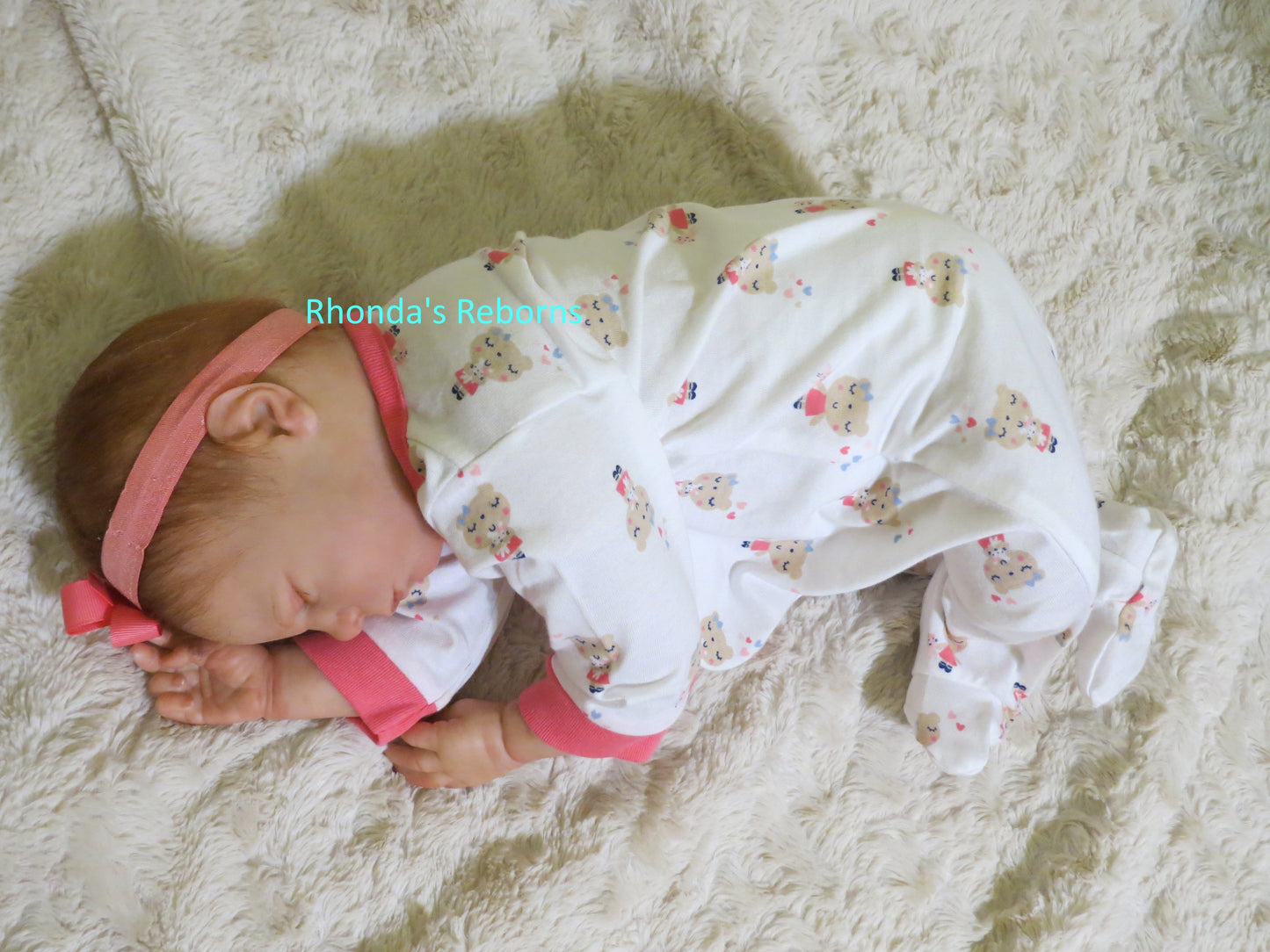 Emma Sleeping - Custom Reborn Baby