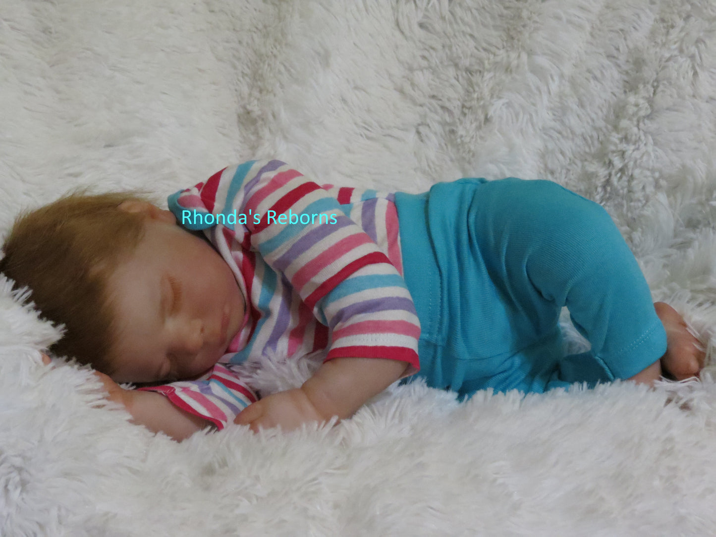 Emma Sleeping - Custom Reborn Baby