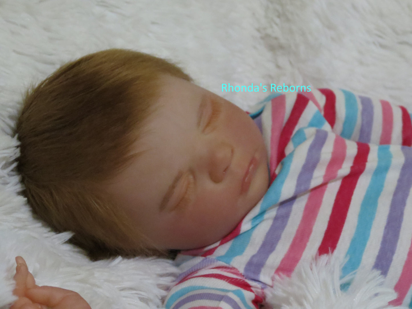 Emma Sleeping - Custom Reborn Baby