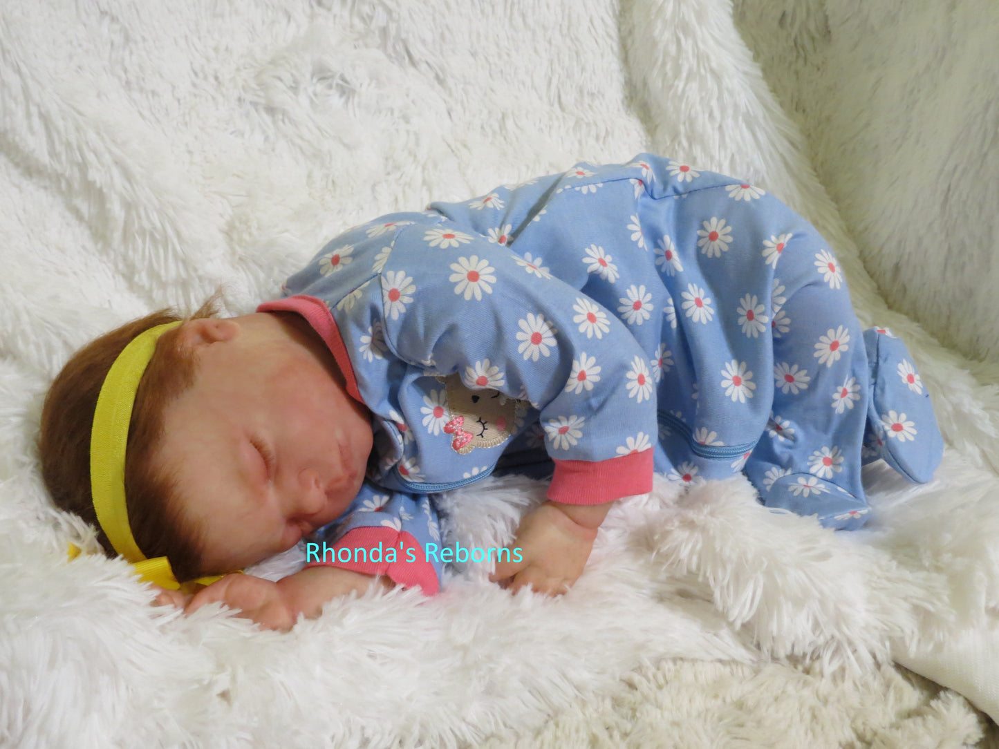 Emma Sleeping - Custom Reborn Baby