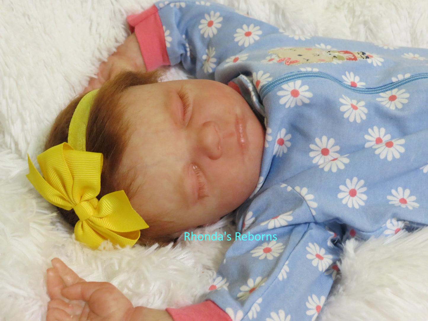 Emma Sleeping - Custom Reborn Baby