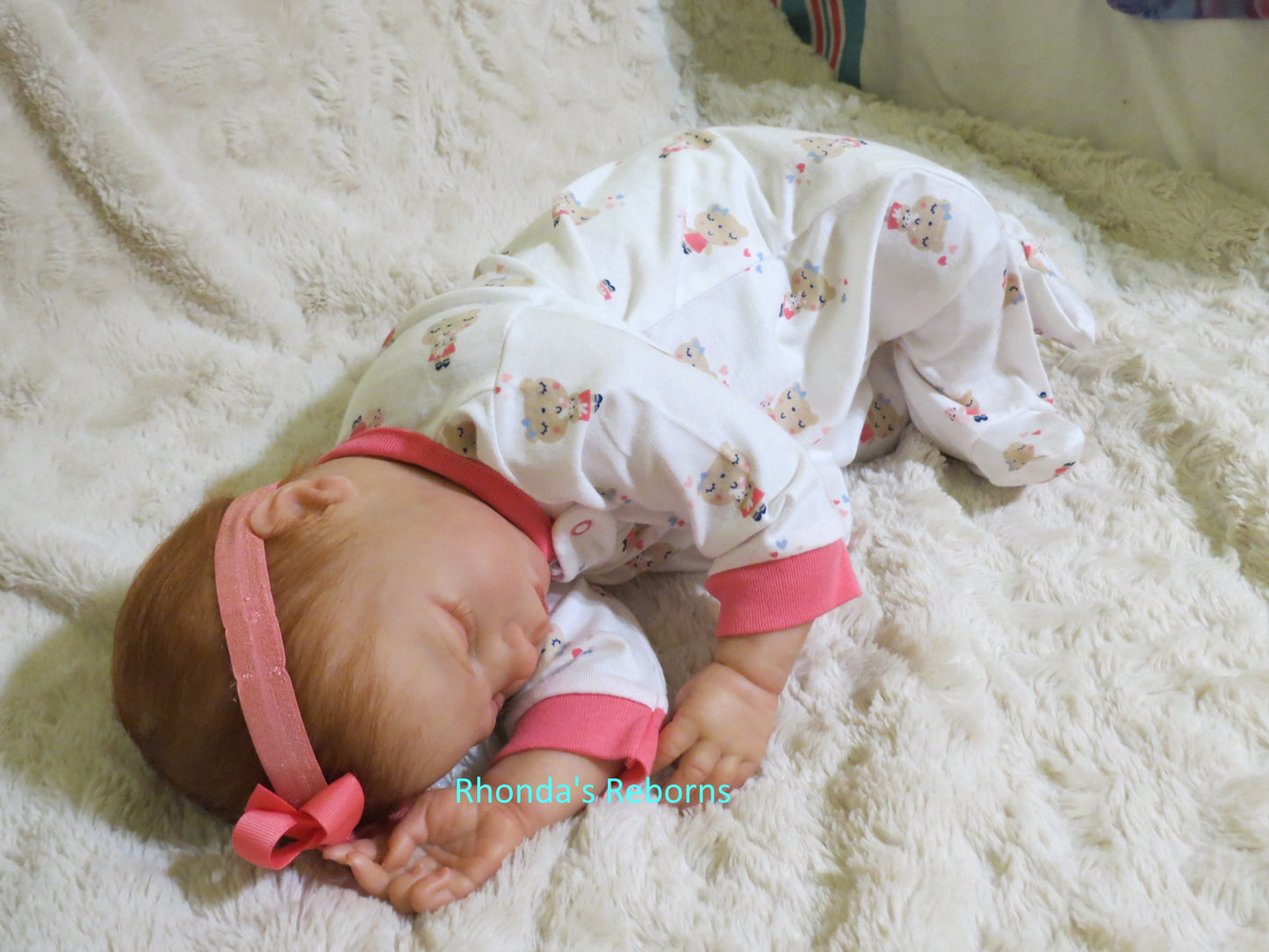 Emma Sleeping - Custom Reborn Baby