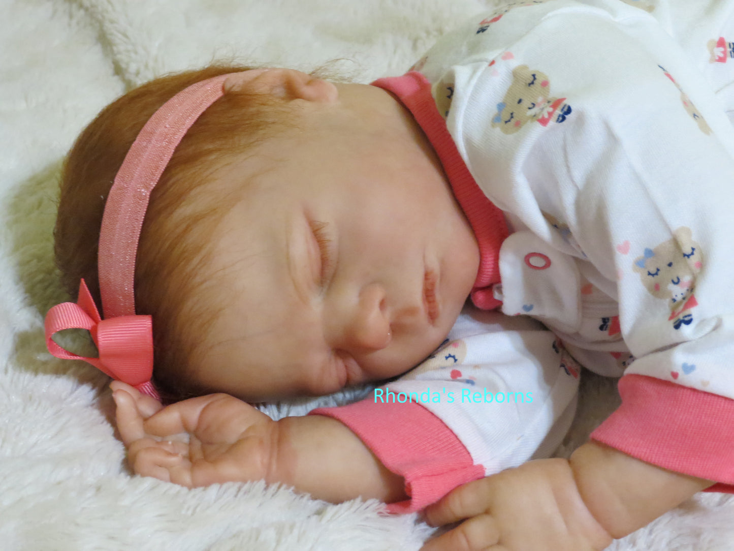 Emma Sleeping - Custom Reborn Baby