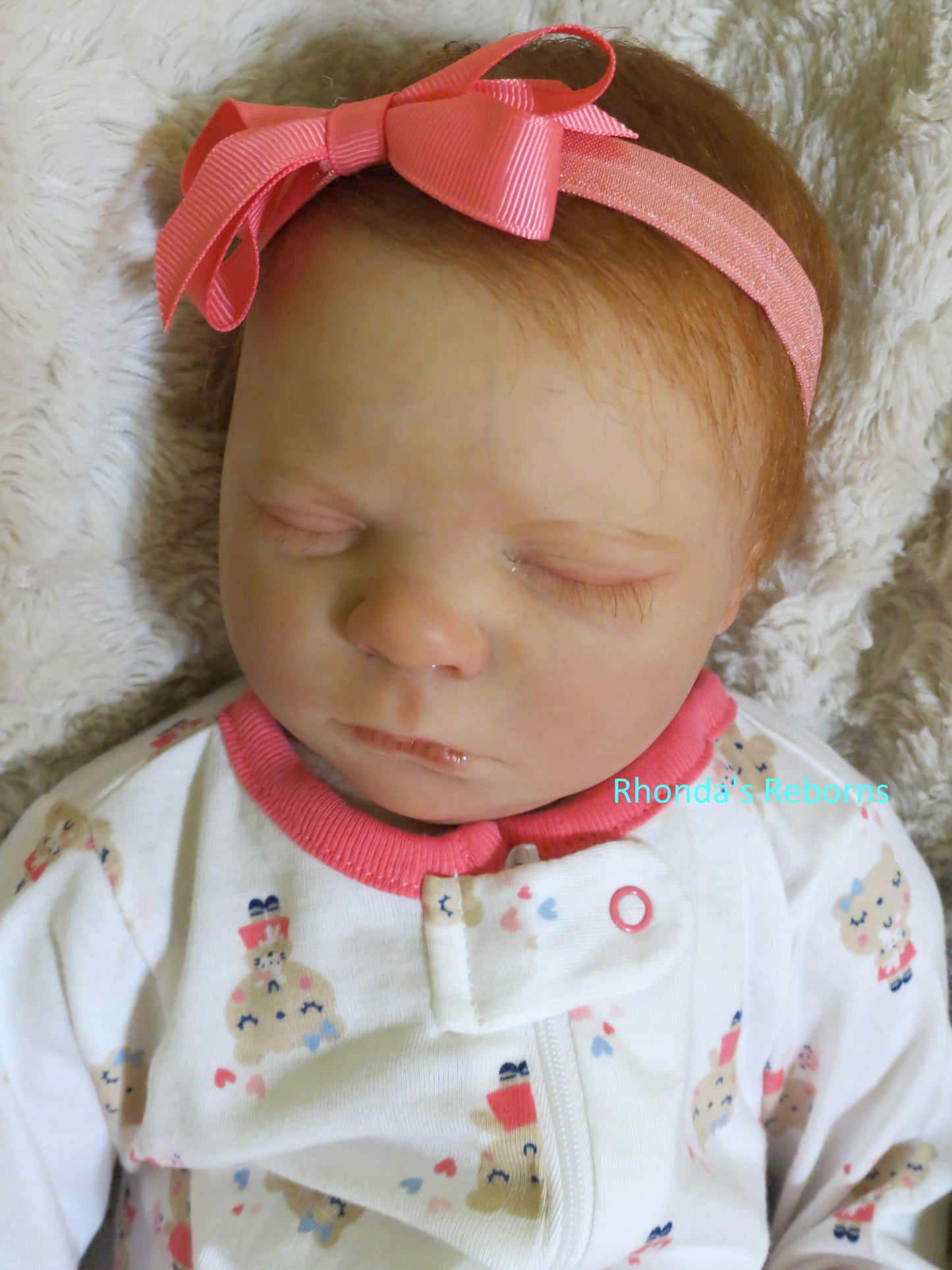 Emma Sleeping - Custom Reborn Baby