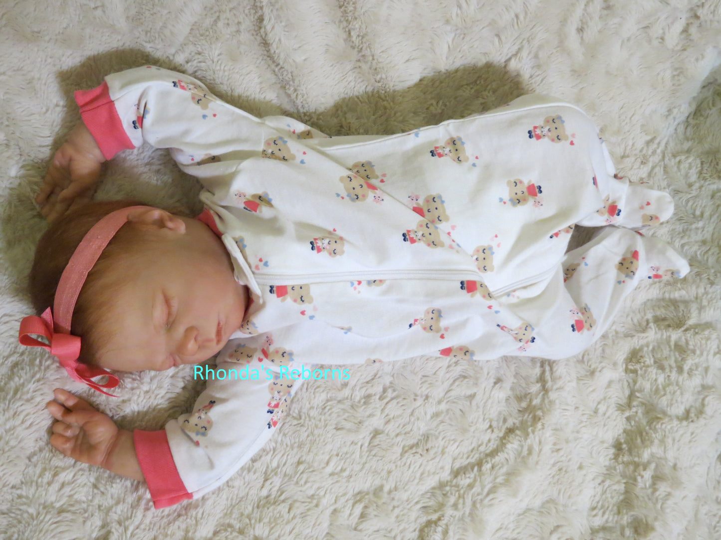 Emma Sleeping - Custom Reborn Baby