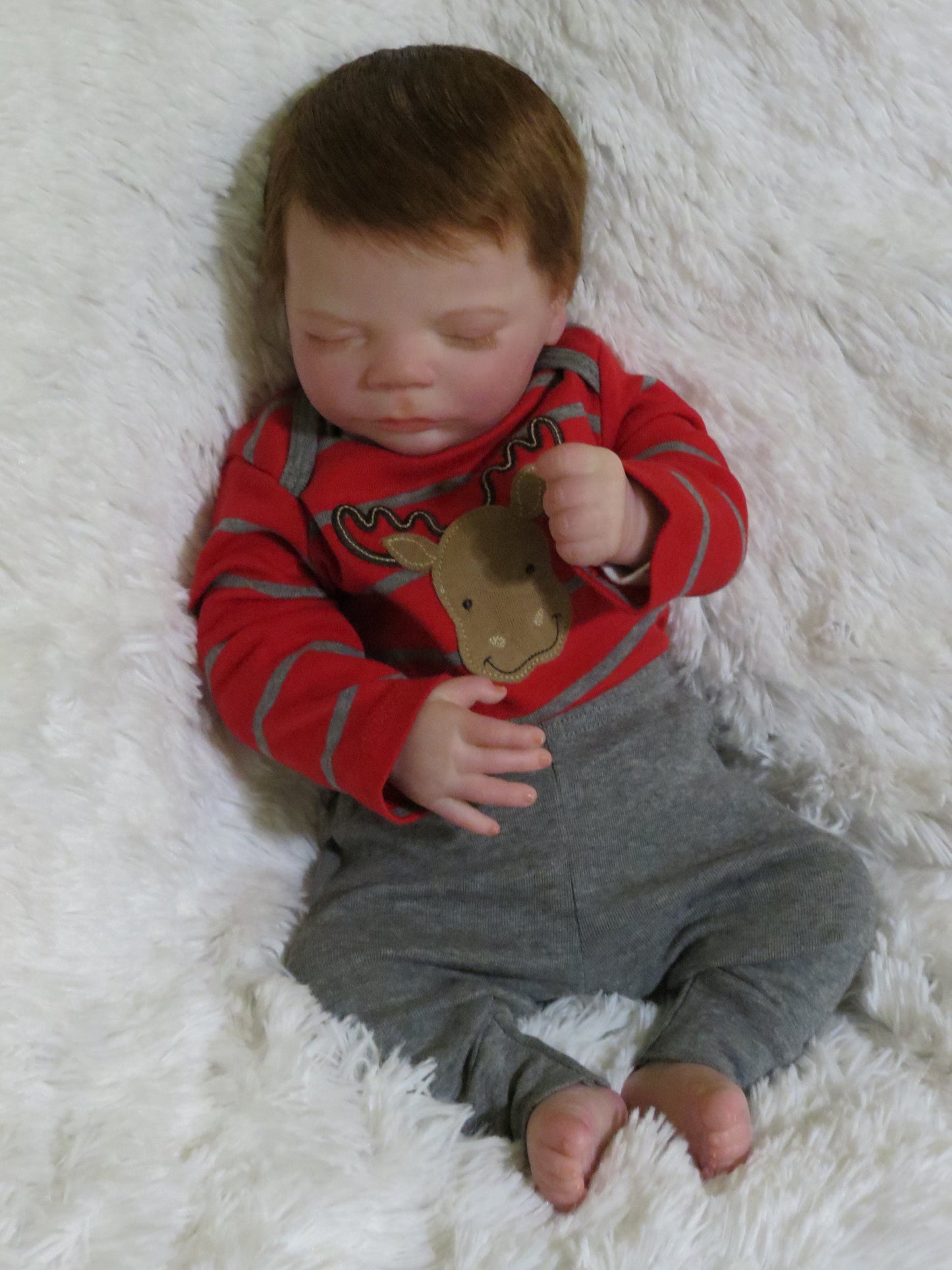 Charles Sleeping - Custom Reborn Baby