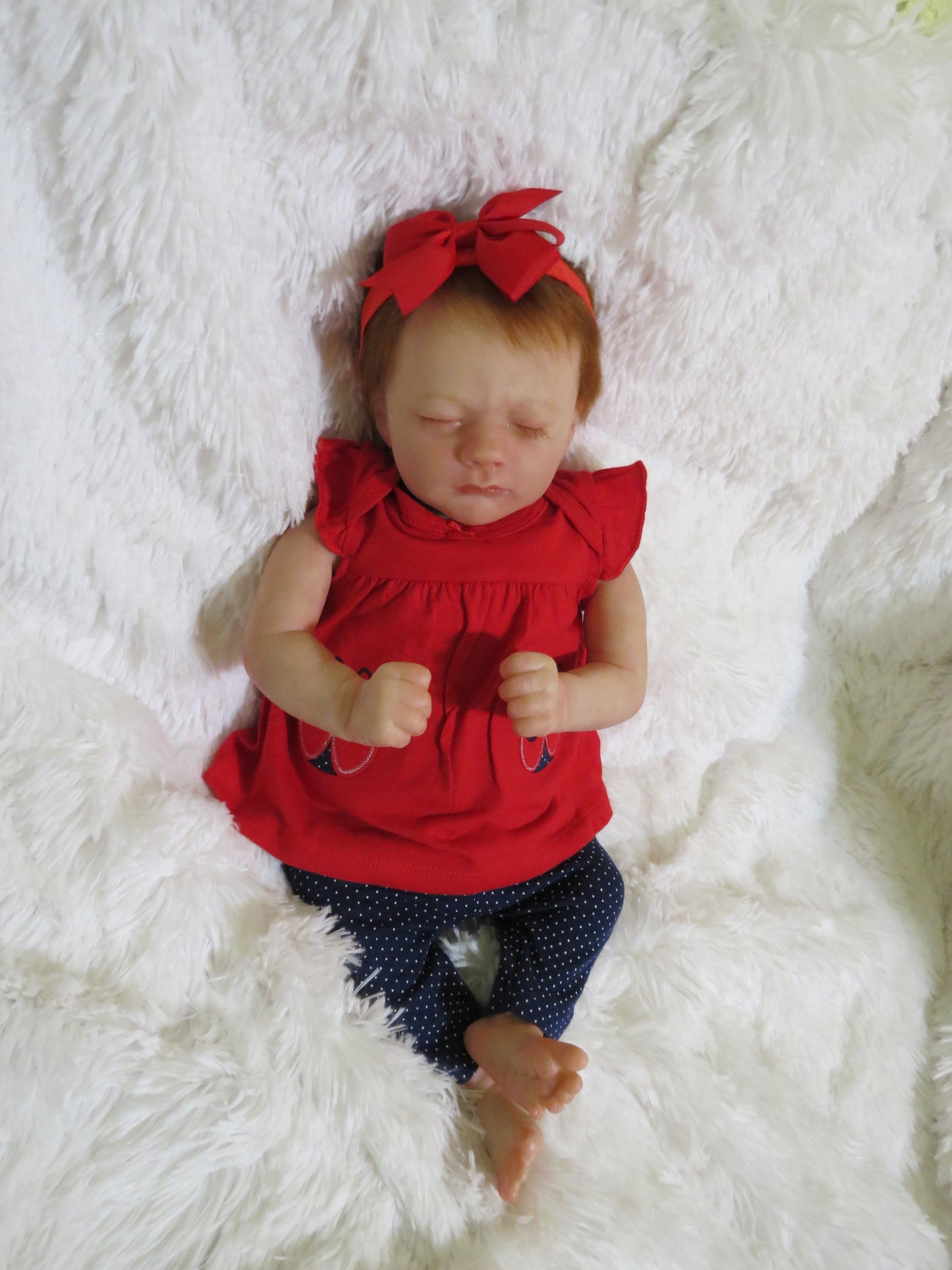 Ashley Sleeping - Custom Reborn Baby