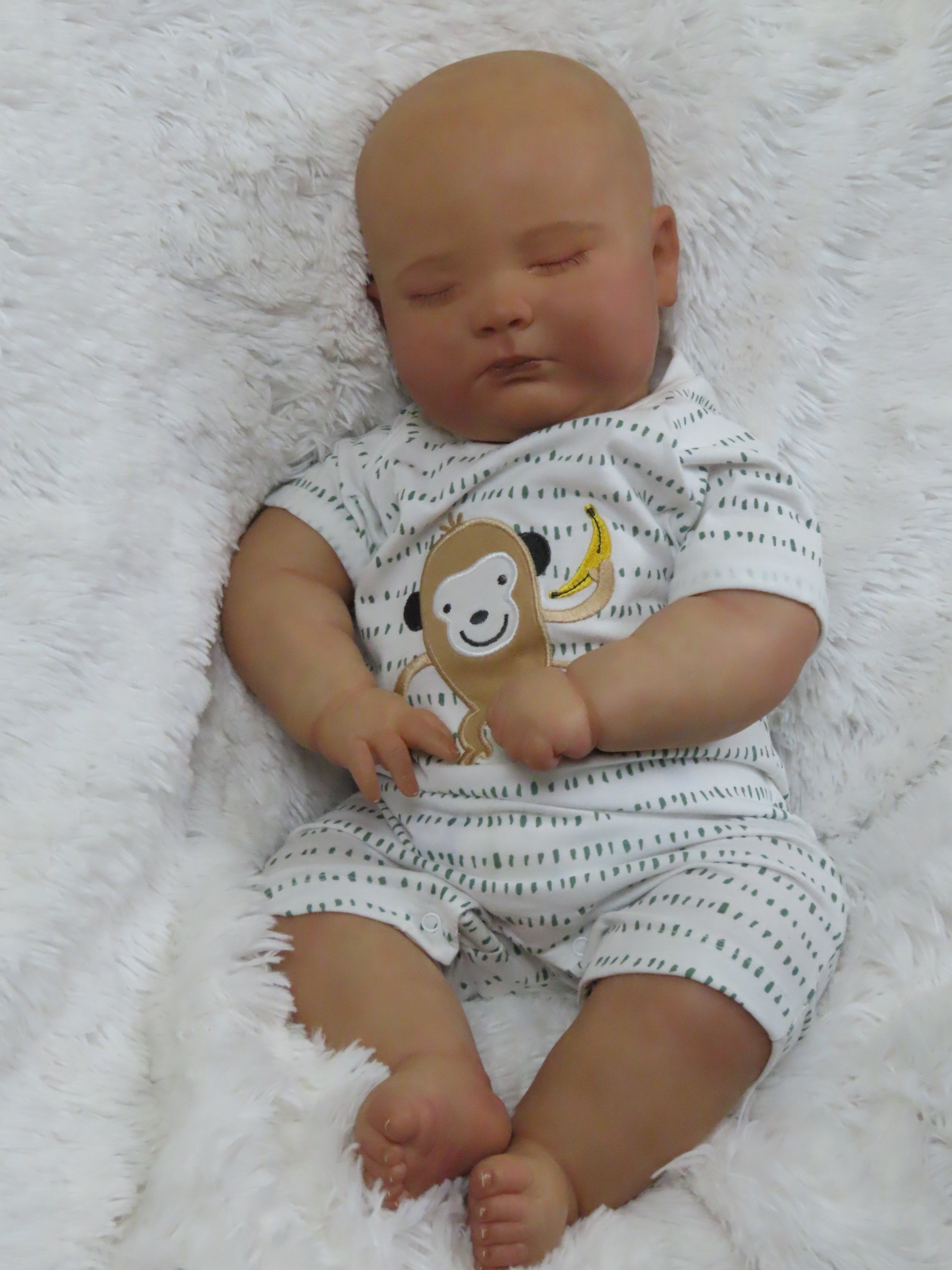 3 month Joseph Sleeping - Custom Reborn Baby