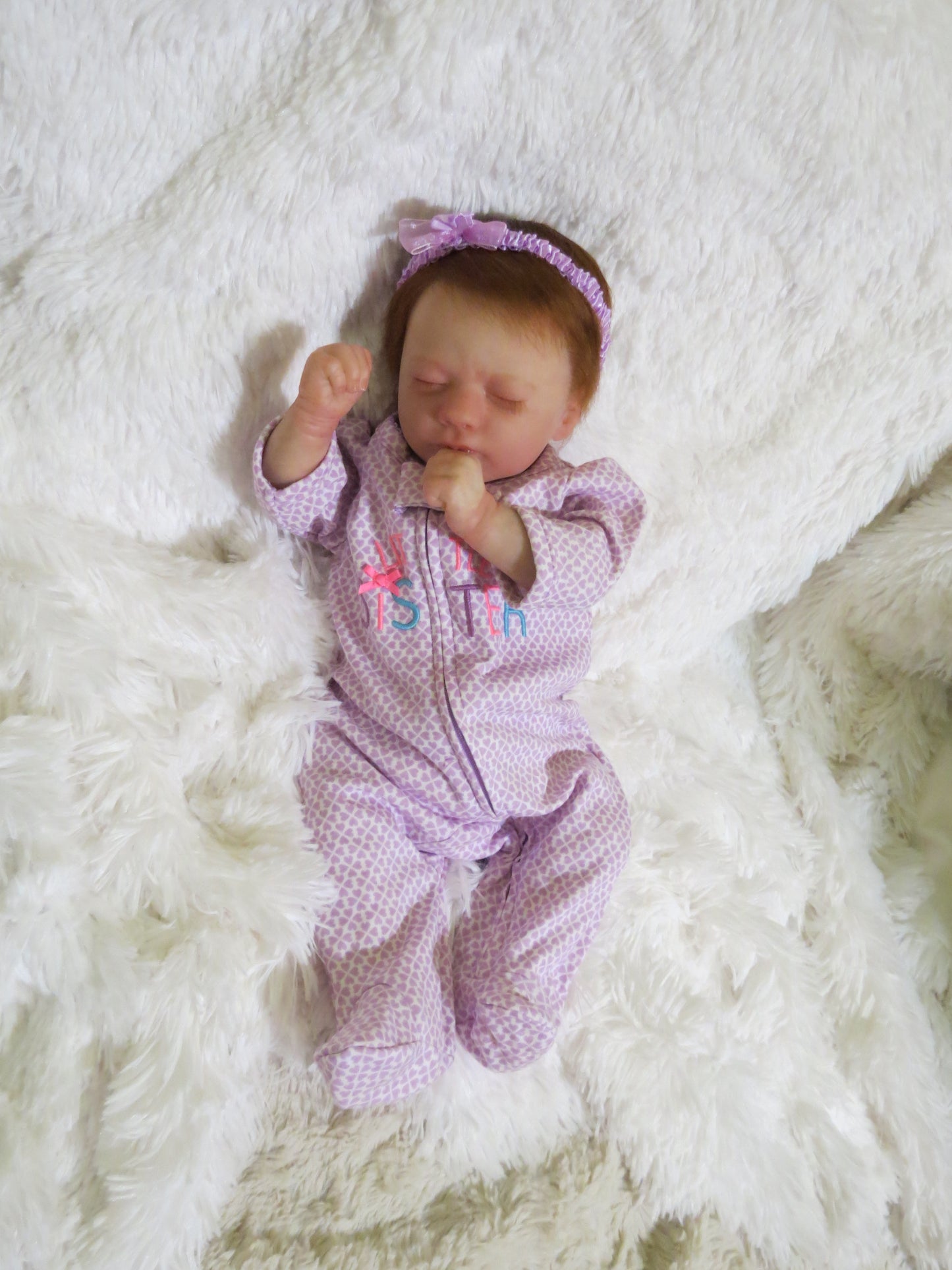 Ashley Sleeping - Custom Reborn Baby