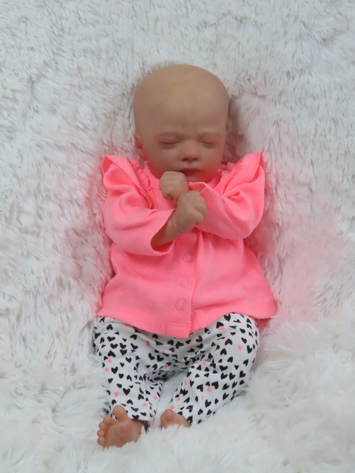 Ashley Sleeping - Custom Reborn Baby