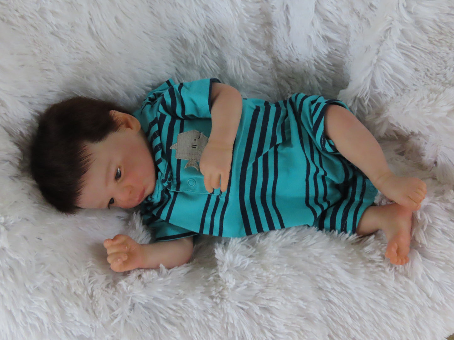 Christopher Awake - Custom Reborn Baby