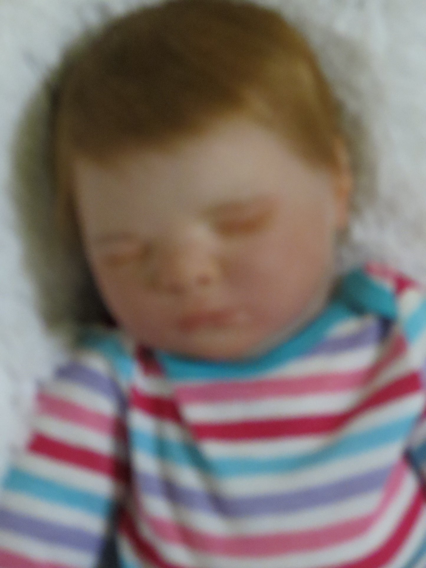 Emma Sleeping - Custom Reborn Baby