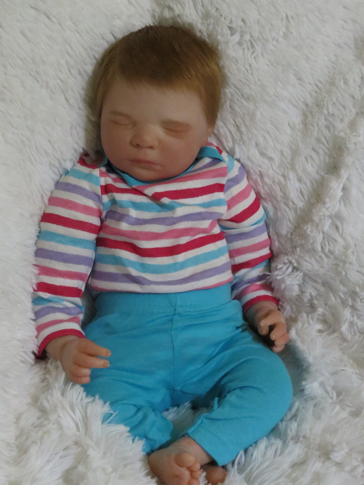 Emma Sleeping - Custom Reborn Baby