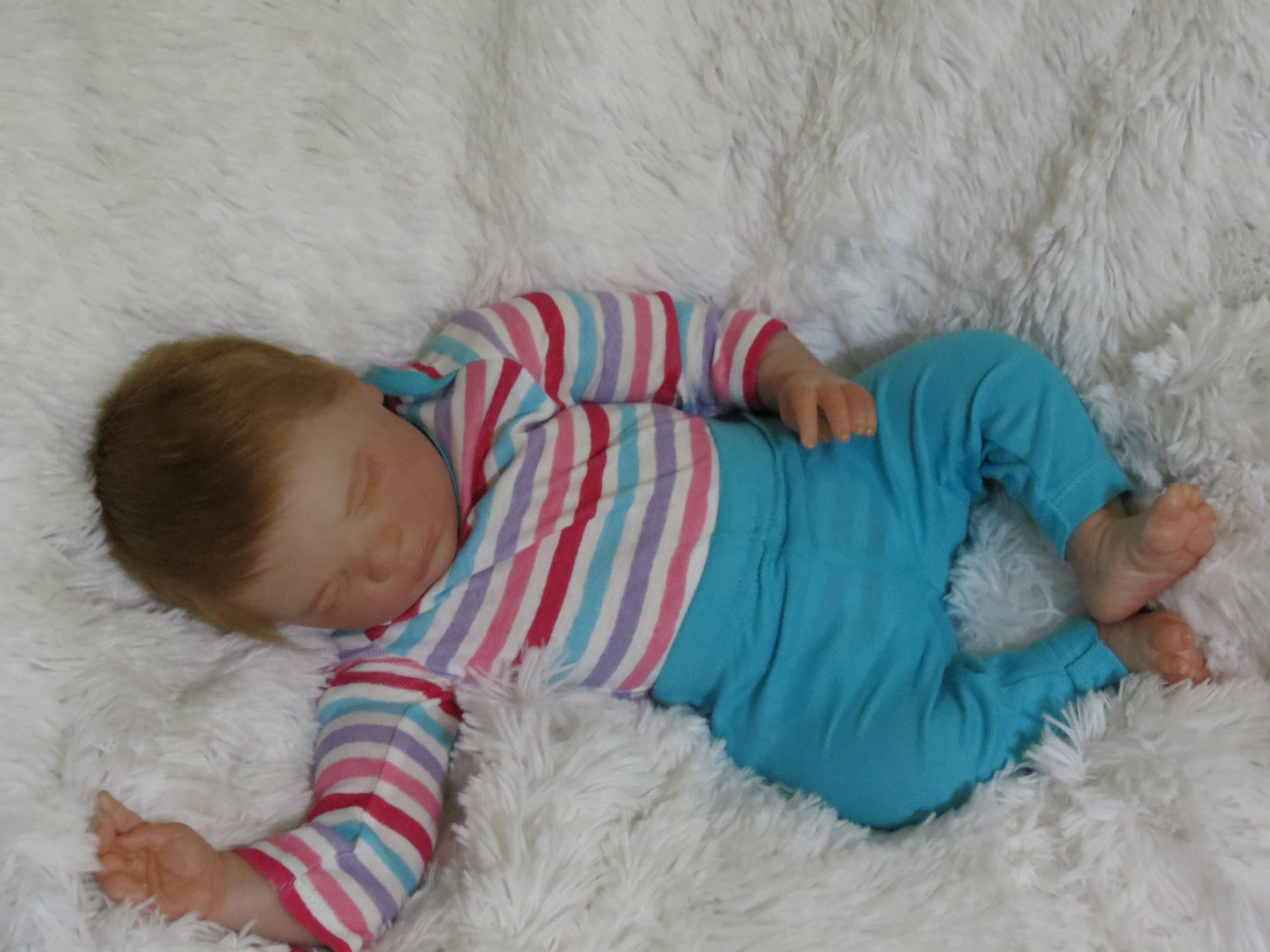 Emma Sleeping - Custom Reborn Baby