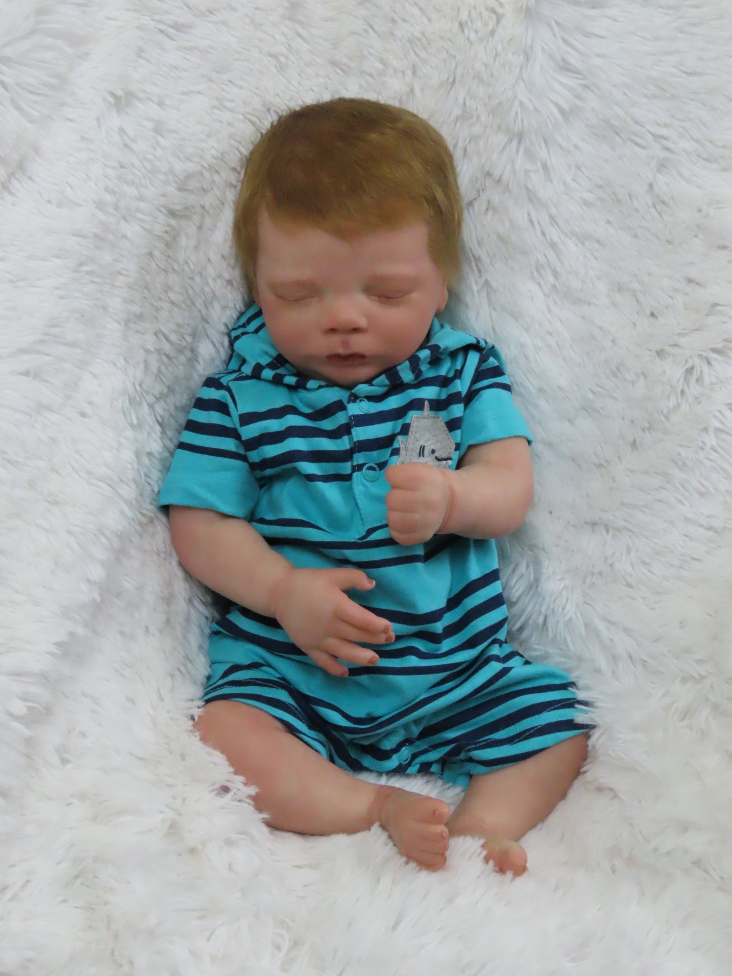 Charles Sleeping - Custom Reborn Baby