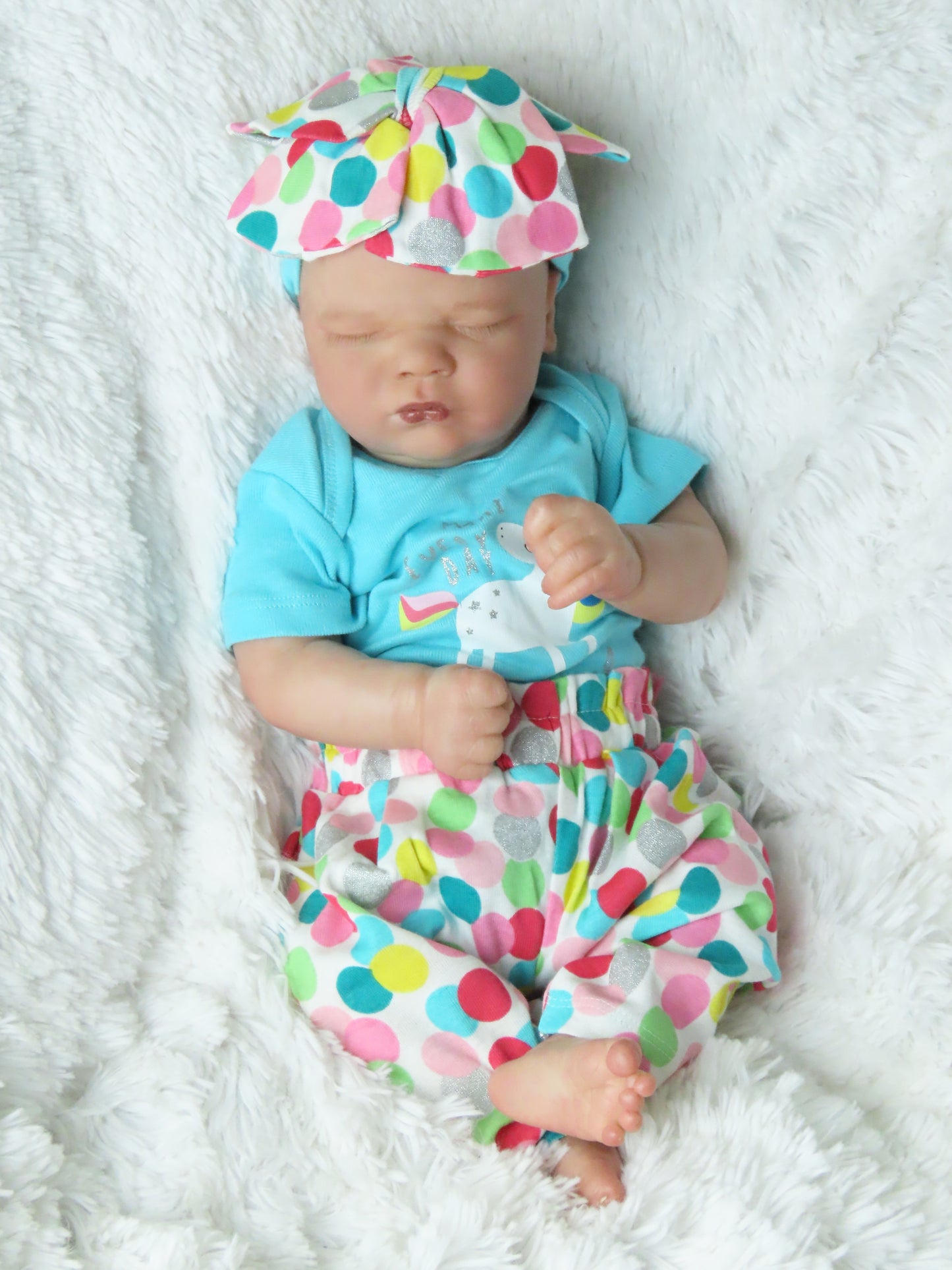 Lavender Sleeping - Custom Reborn Baby