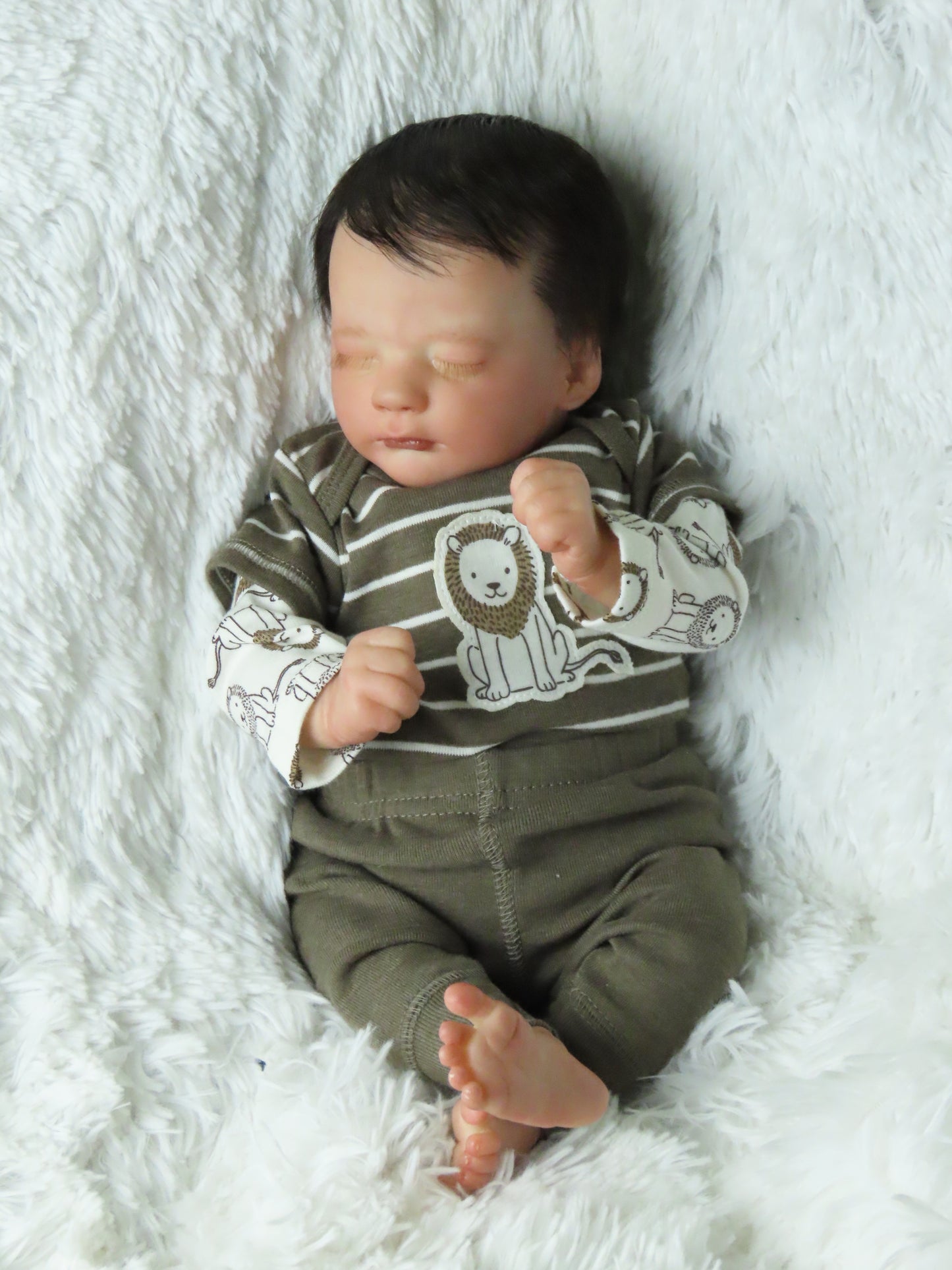 Ashley Sleeping - Custom Reborn Baby