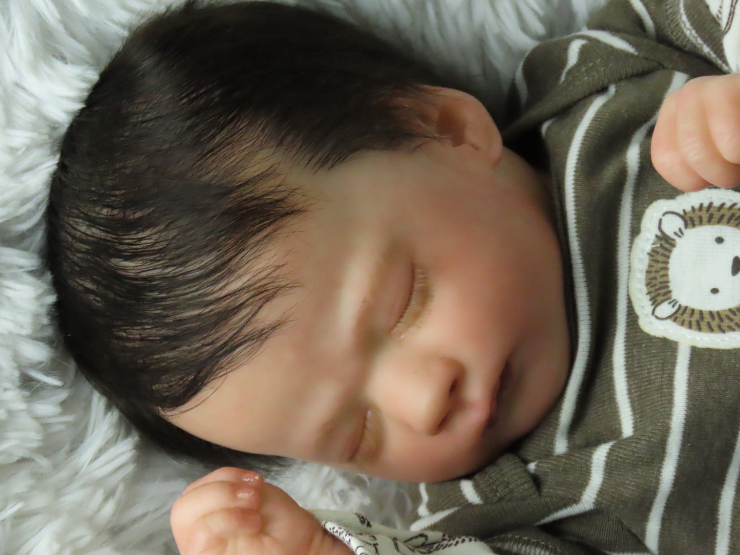 Ashley Sleeping - Custom Reborn Baby