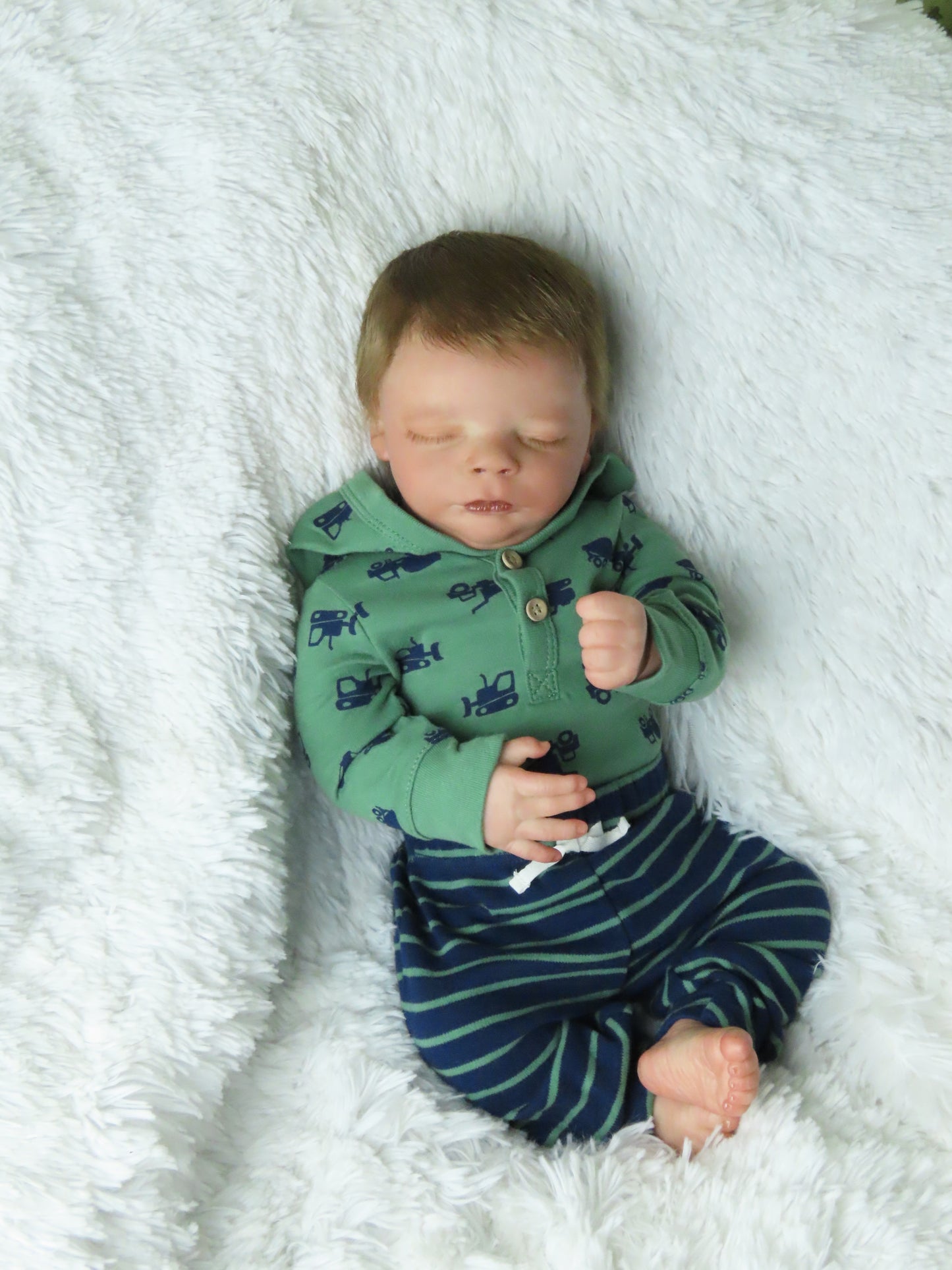 Charles Sleeping - Custom Reborn Baby