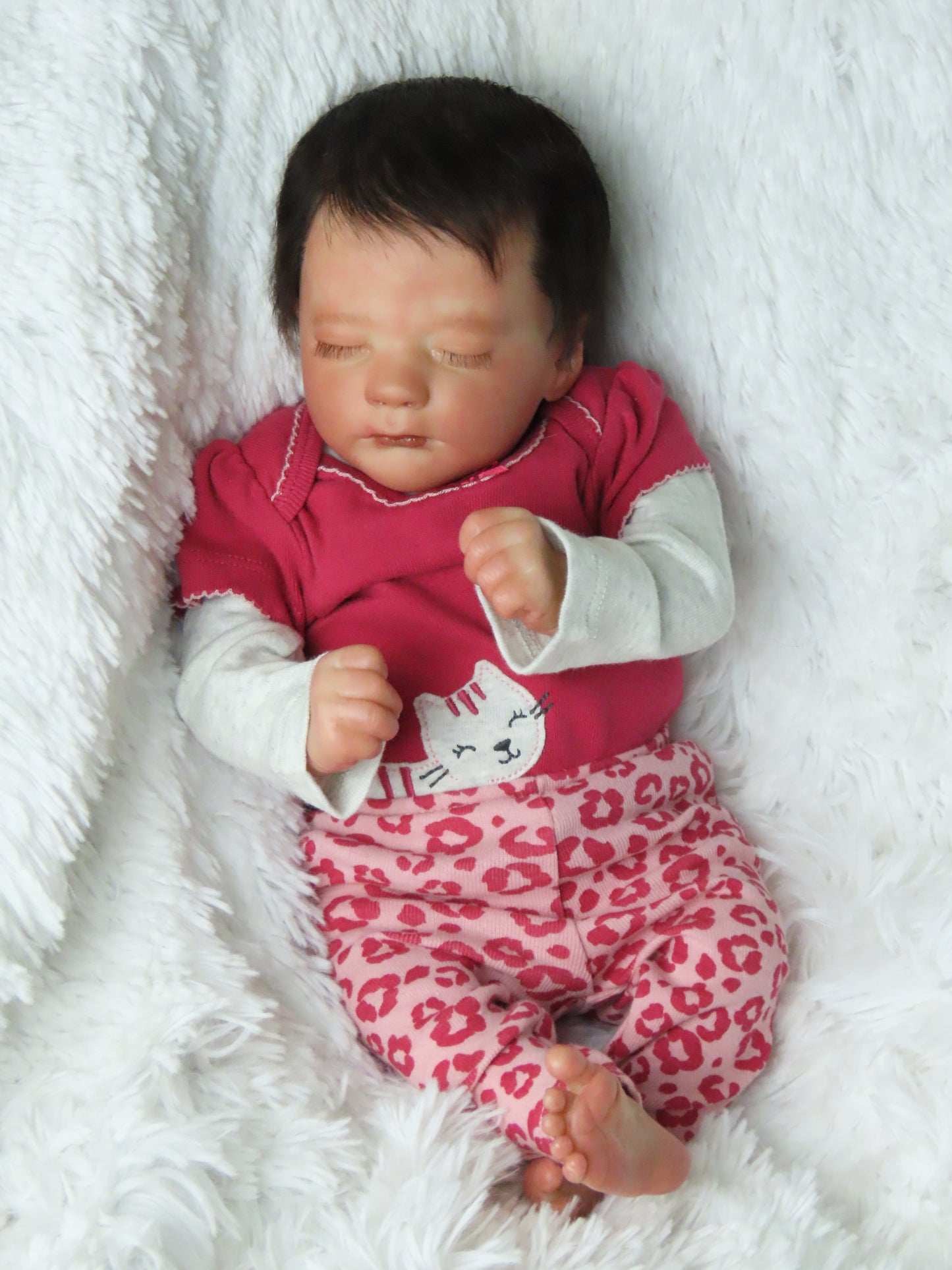 Ashley Sleeping - Custom Reborn Baby