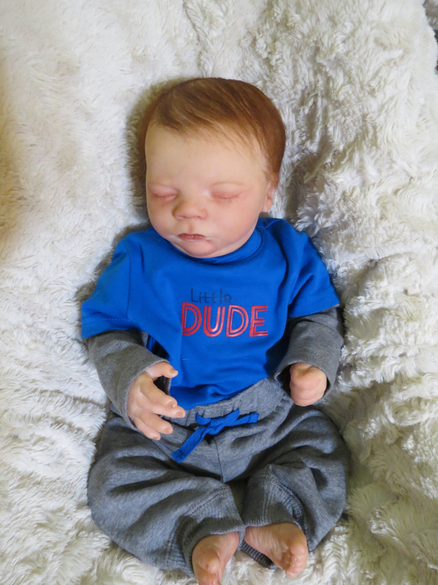 Charles Sleeping - Custom Reborn Baby