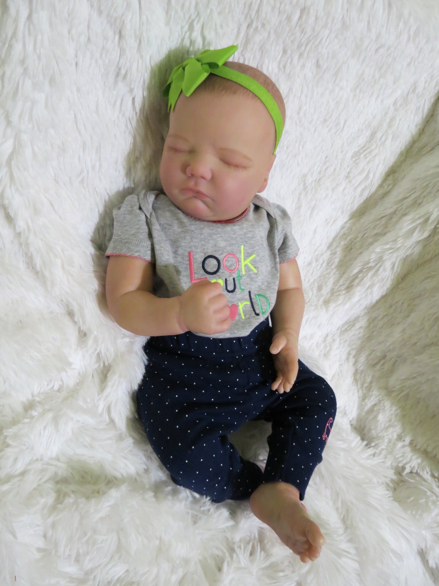 Landon Sleeping - Custom Reborn Baby