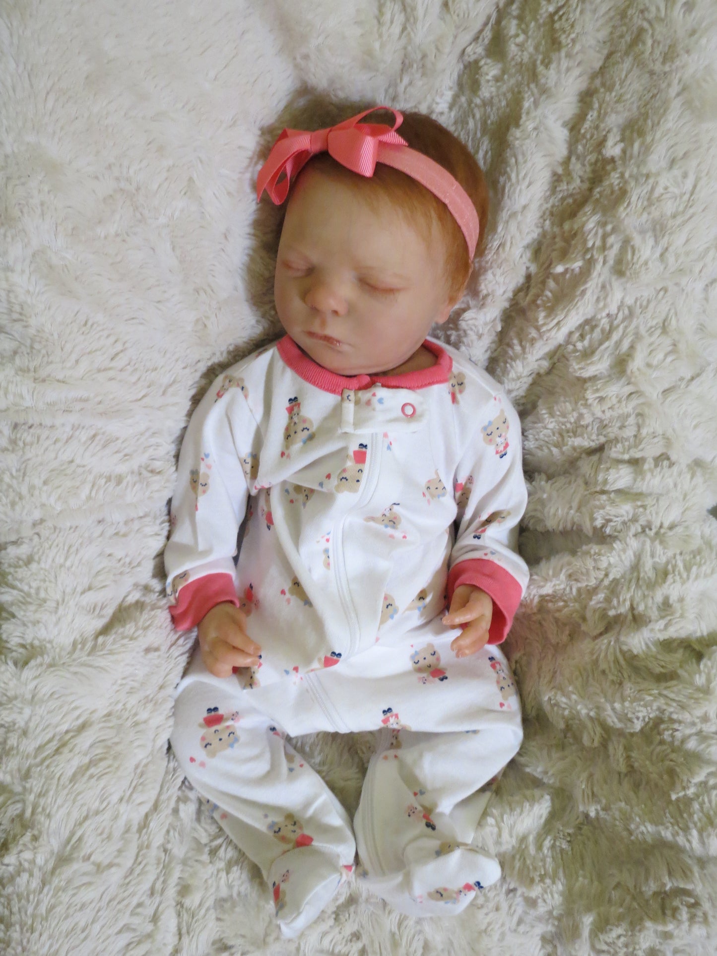 Emma Sleeping - Custom Reborn Baby