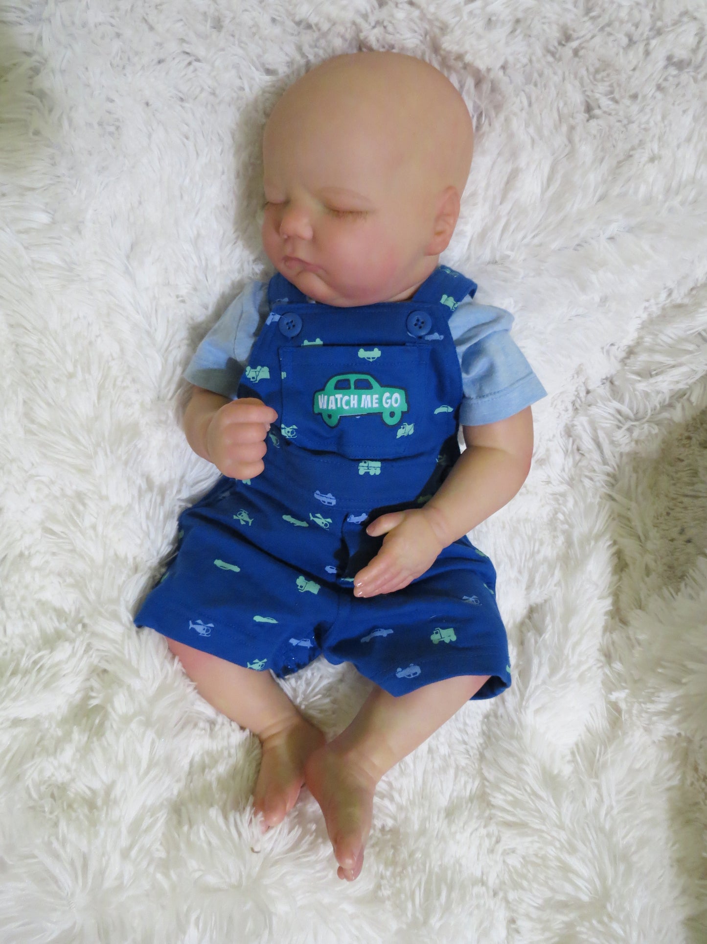 Landon Sleeping - Custom Reborn Baby