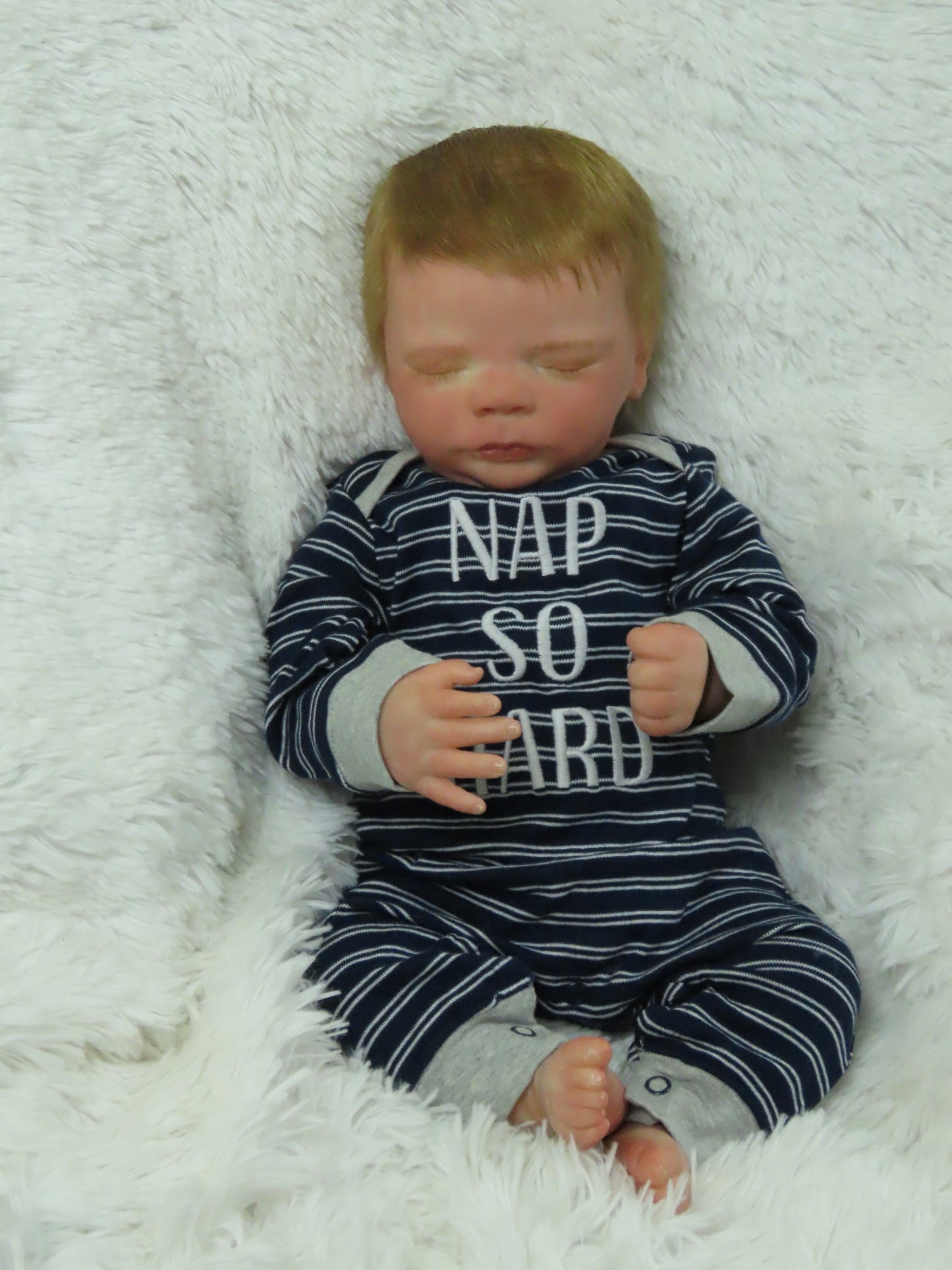 Charles Sleeping - Custom Reborn Baby