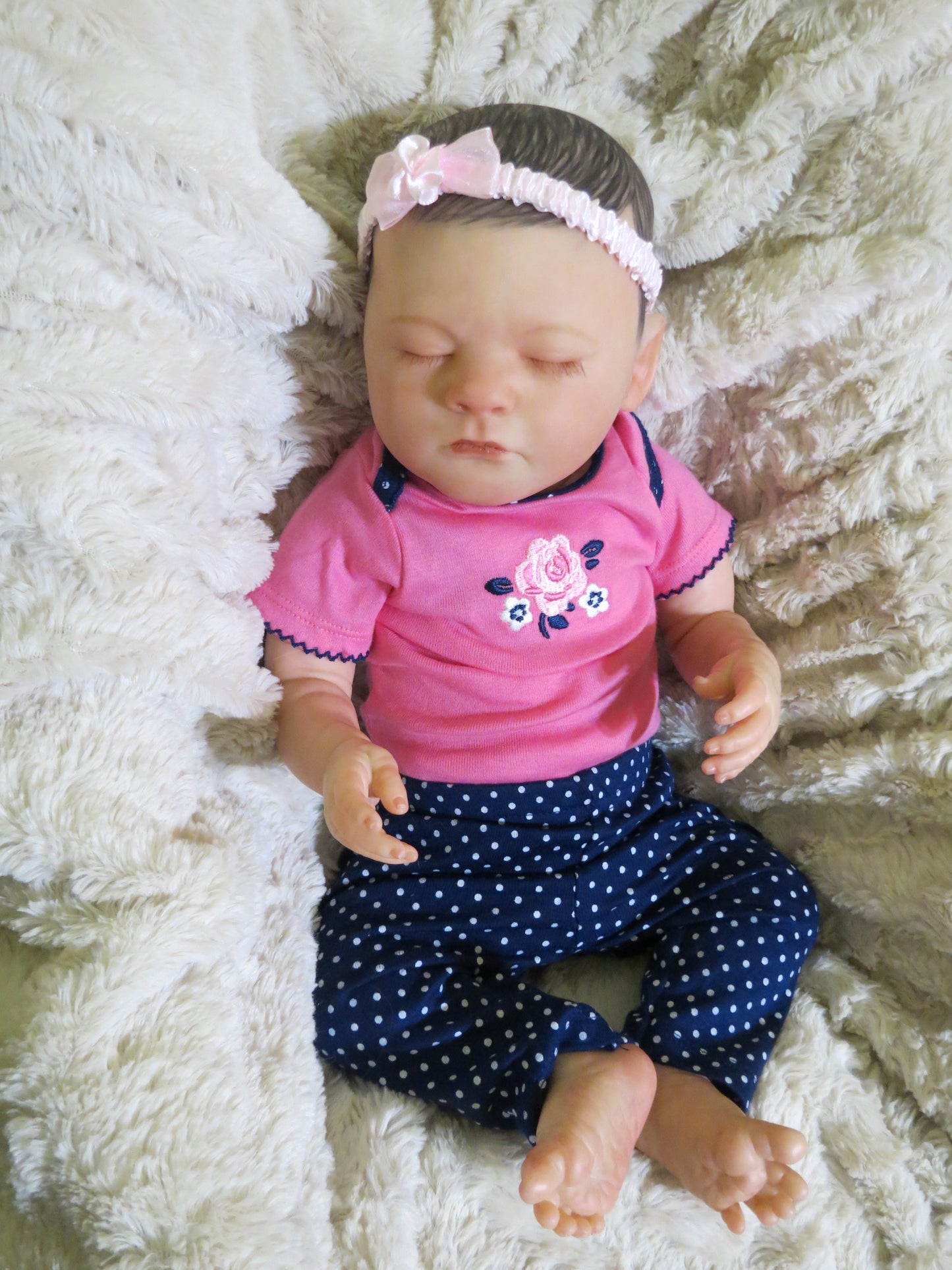 Elizabeth Sleeping - Custom Reborn Baby