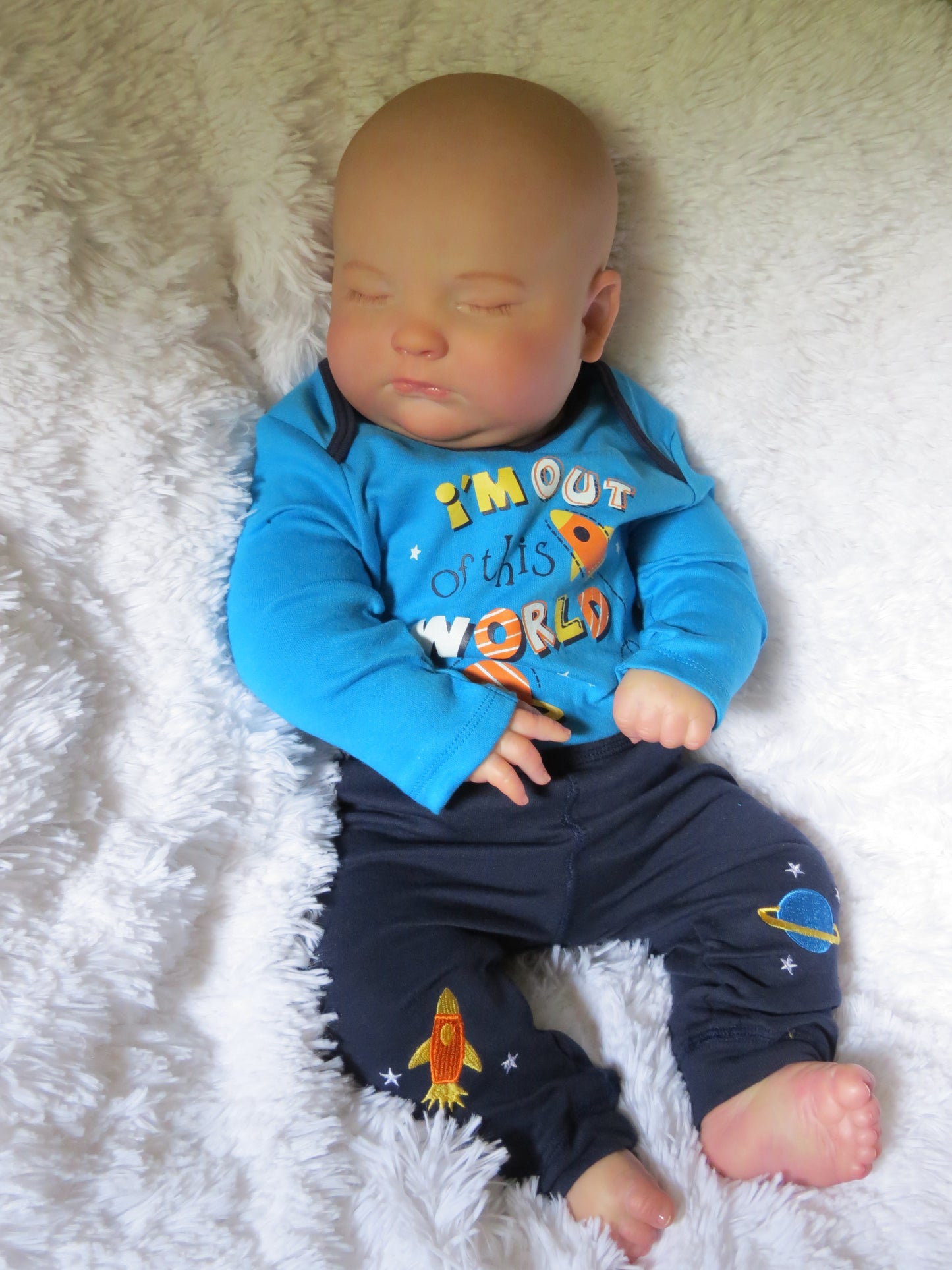 3 month Joseph Sleeping - Custom Reborn Baby