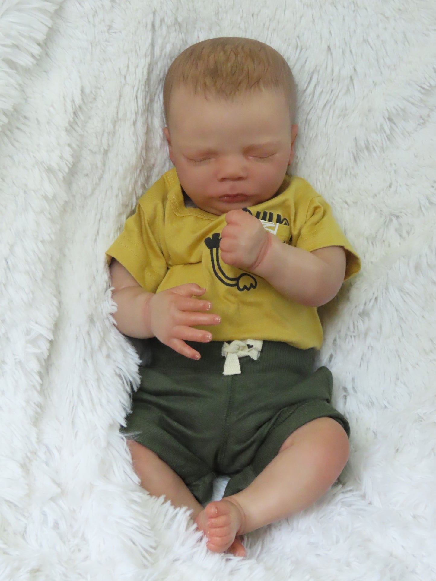 Charles Sleeping - Custom Reborn Baby