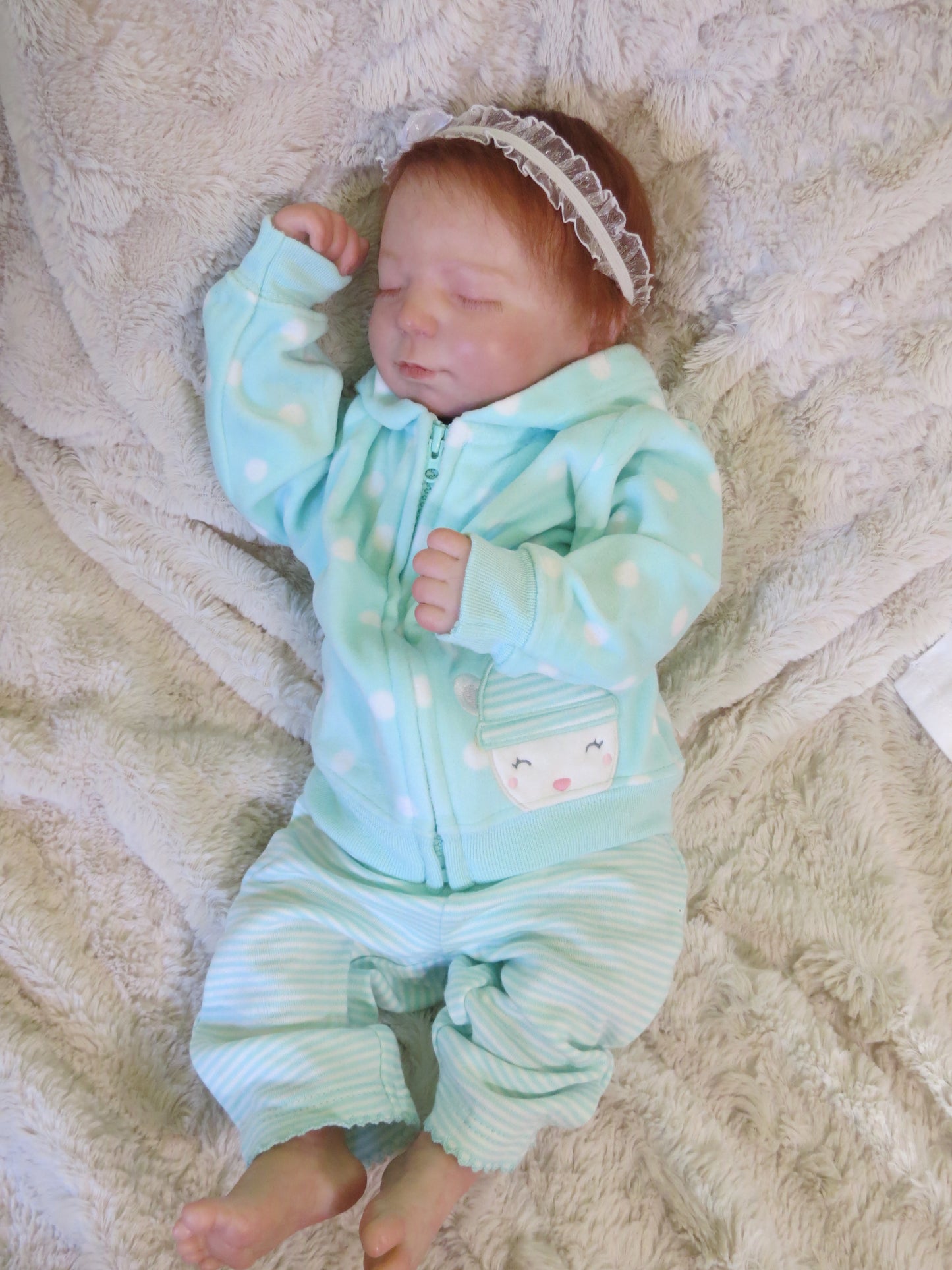 Miya Sleeping - Custom Reborn Baby