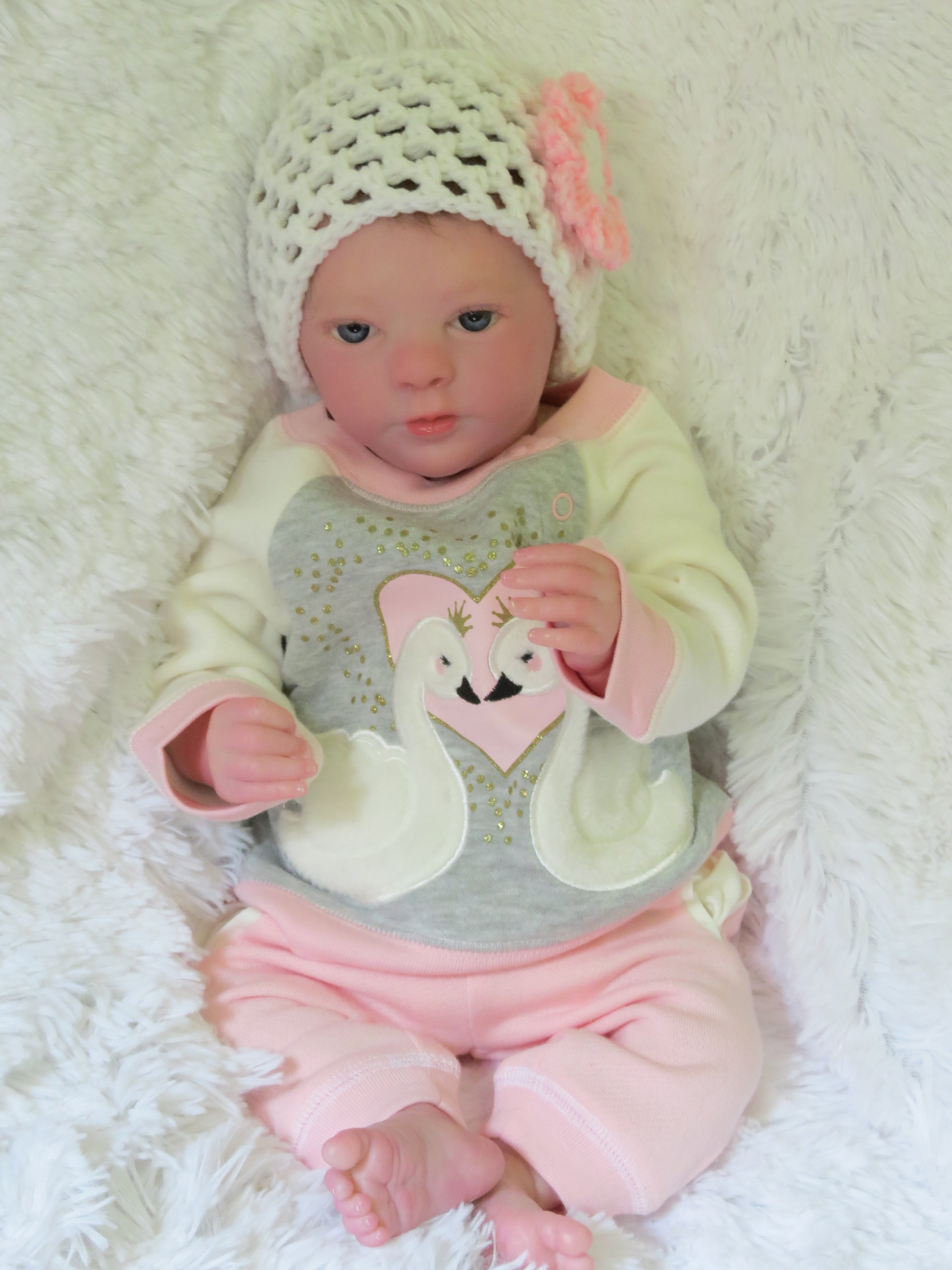Evelyn Awake Custom Reborn Baby – Rhonda's Reborns