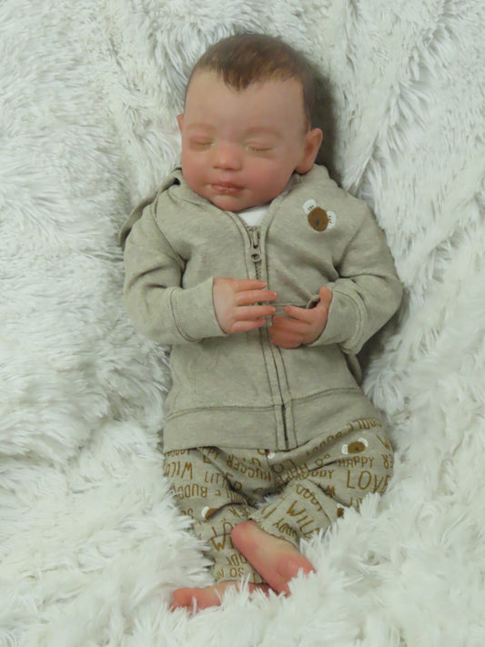 Steven Sleeping - Custom Reborn Baby