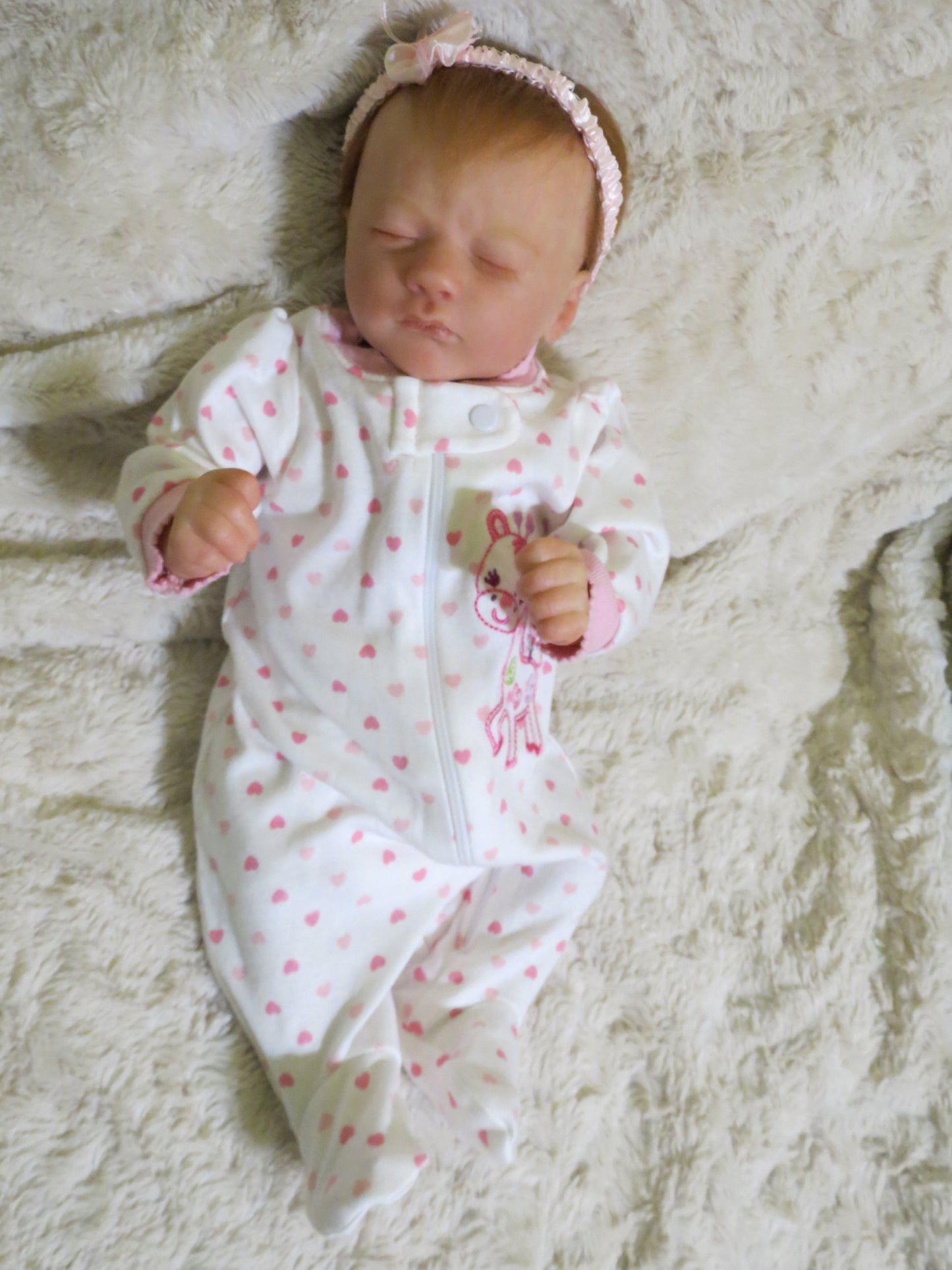 Ashley Sleeping - Custom Reborn Baby