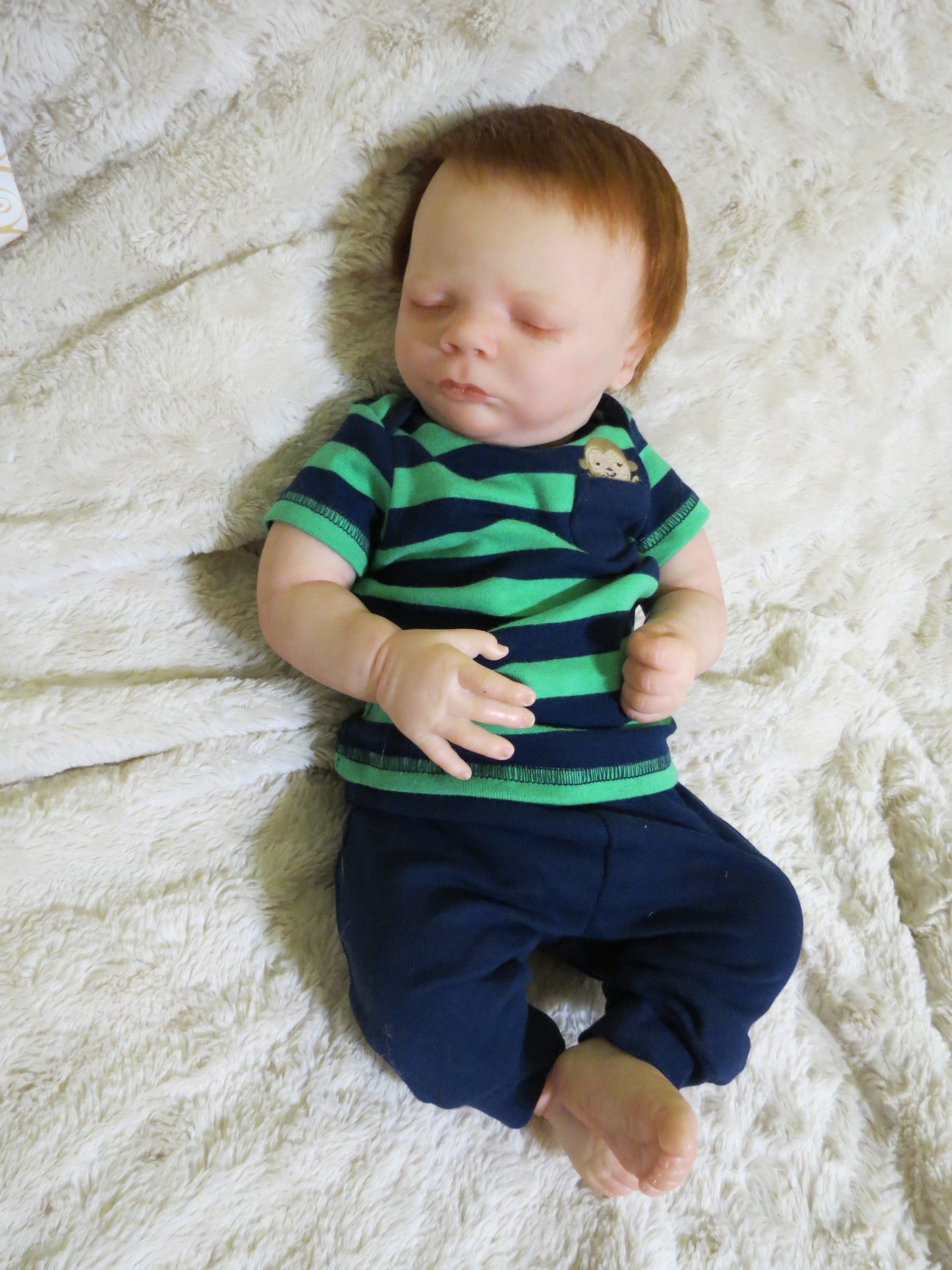 Charles Sleeping - Custom Reborn Baby