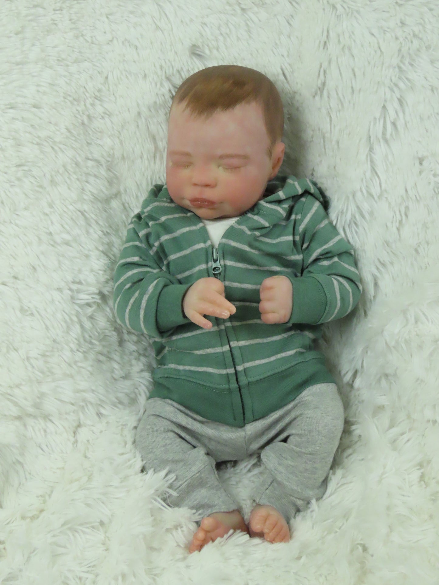 Bryson Sleeping - Custom Reborn Baby