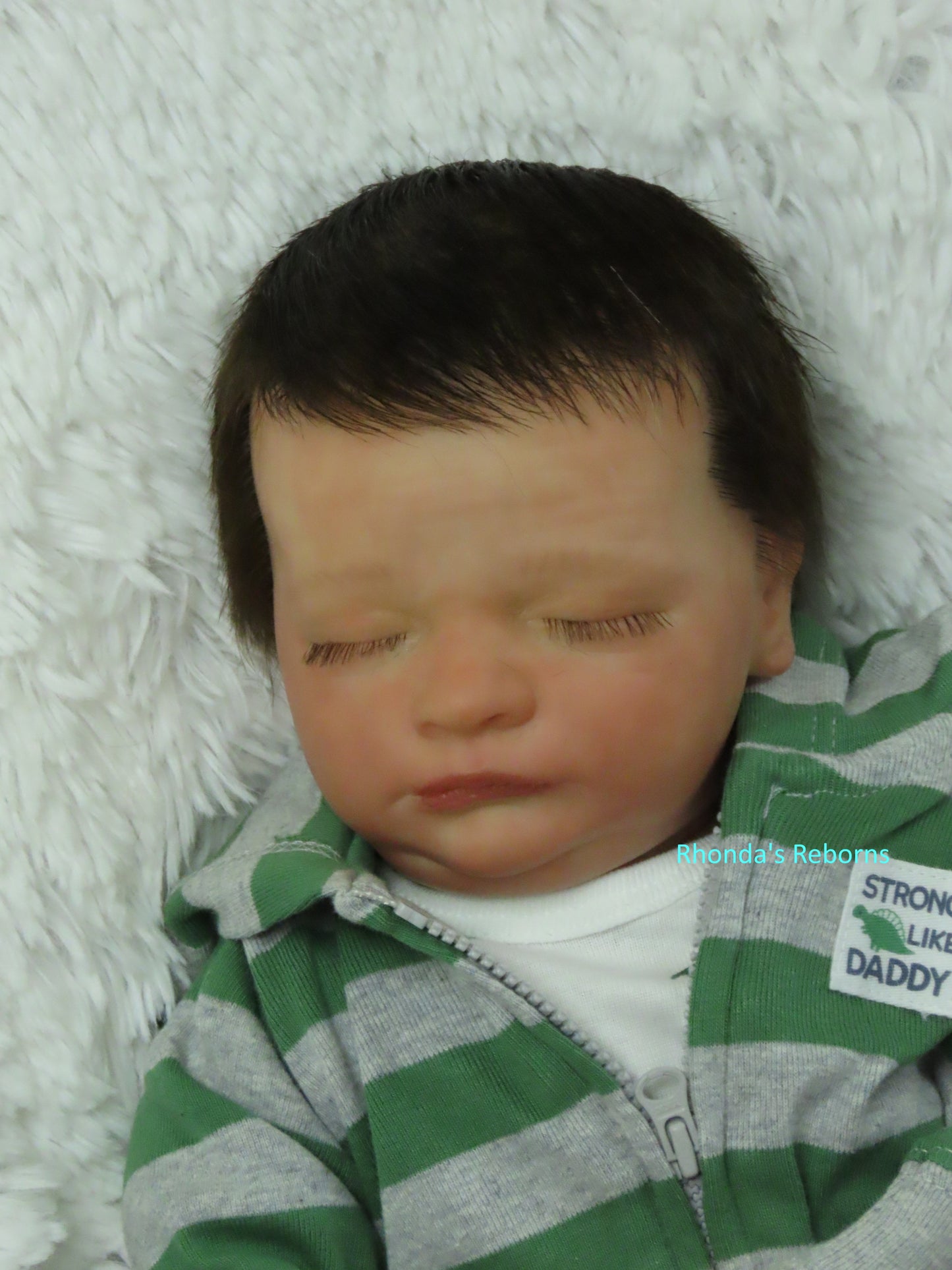 James Sleeping - Custom Reborn Baby