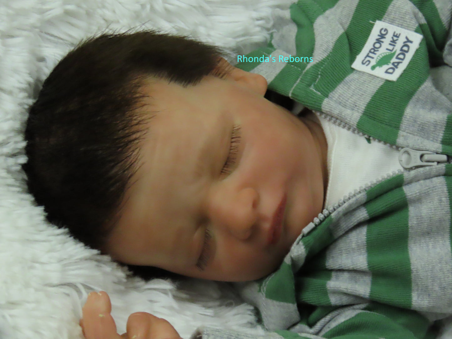 James Sleeping - Custom Reborn Baby