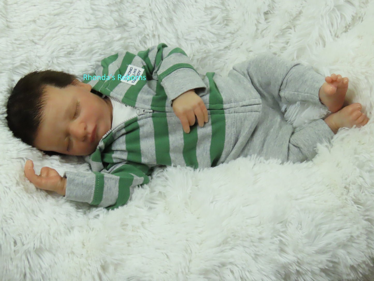 James Sleeping - Custom Reborn Baby