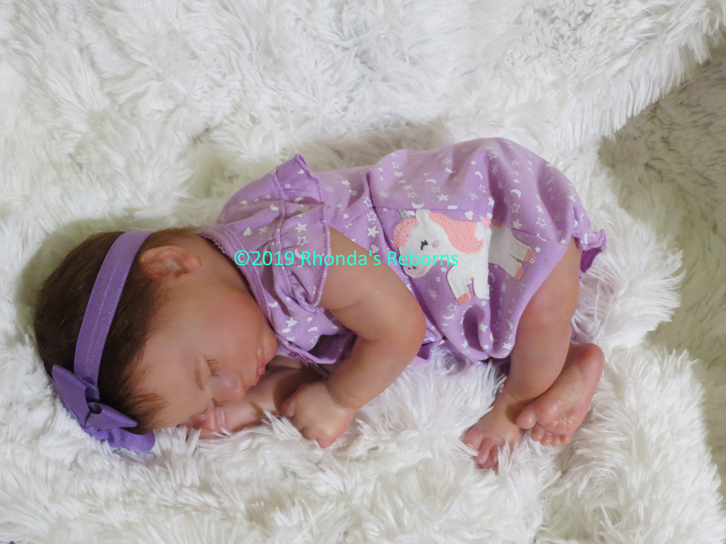 Jaycee Sleeping - Custom Reborn Baby