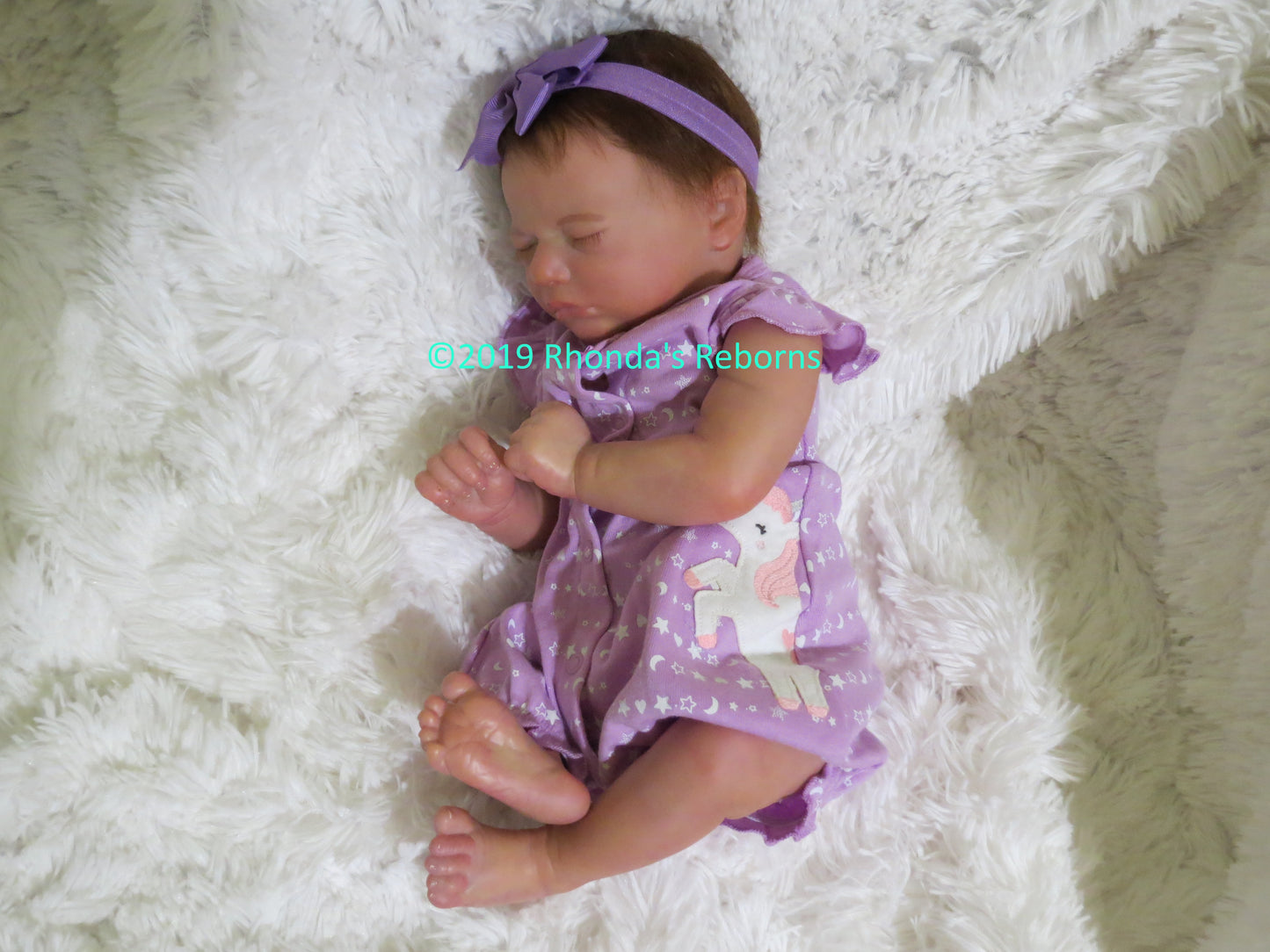 Jaycee Sleeping - Custom Reborn Baby