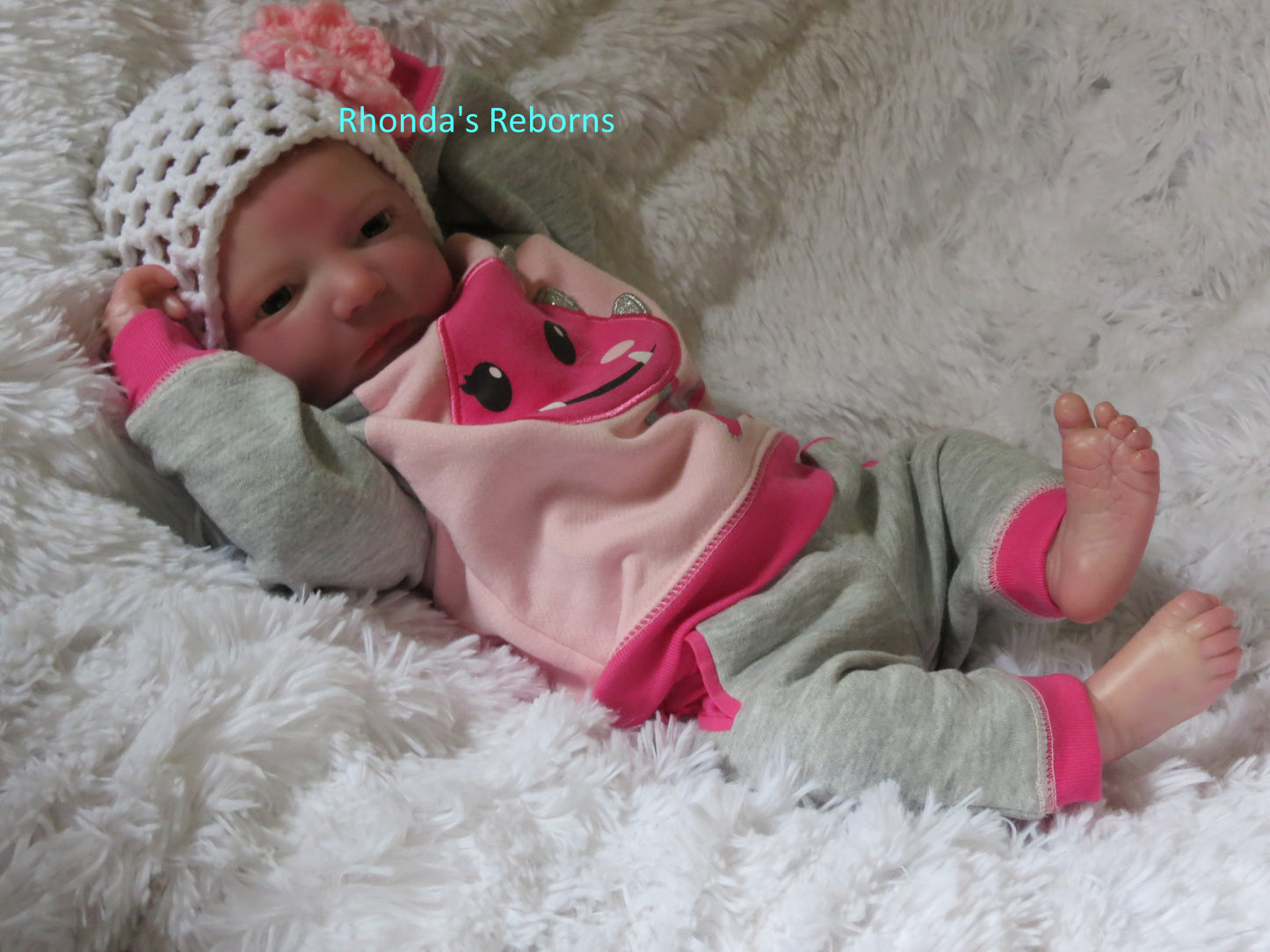 Jennie Awake - Custom Reborn Baby