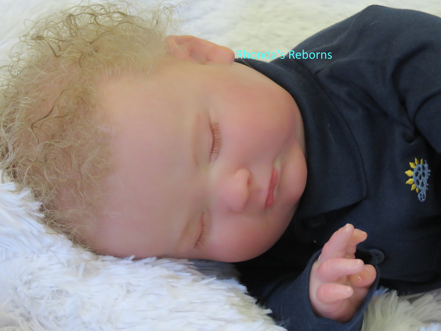 3 month Joseph Sleeping - Custom Reborn Baby