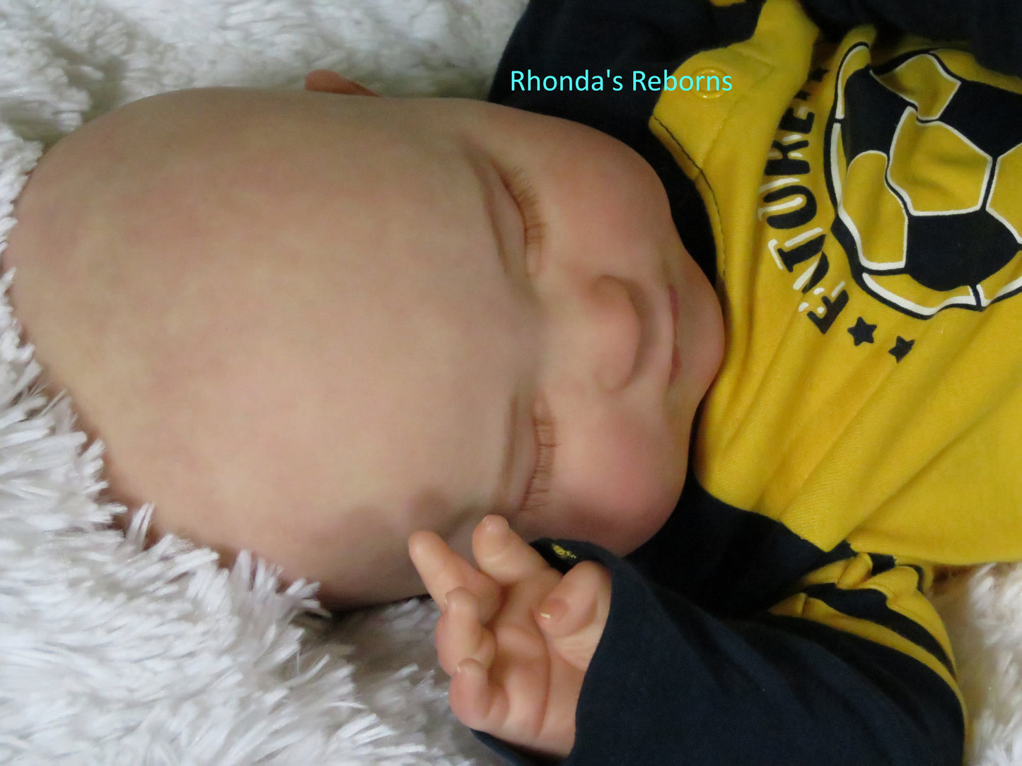 3 month Joseph Sleeping - Custom Reborn Baby